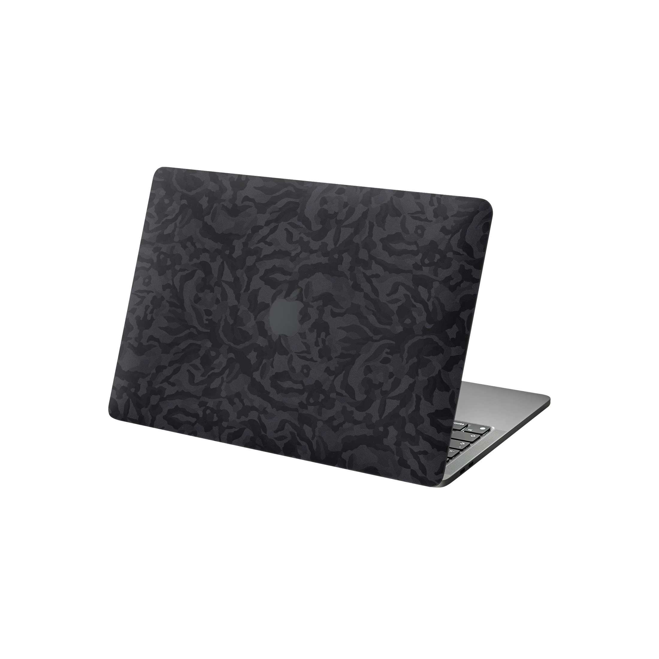 Macbook Pro 13 M2 2022 Angled Top Black Camo