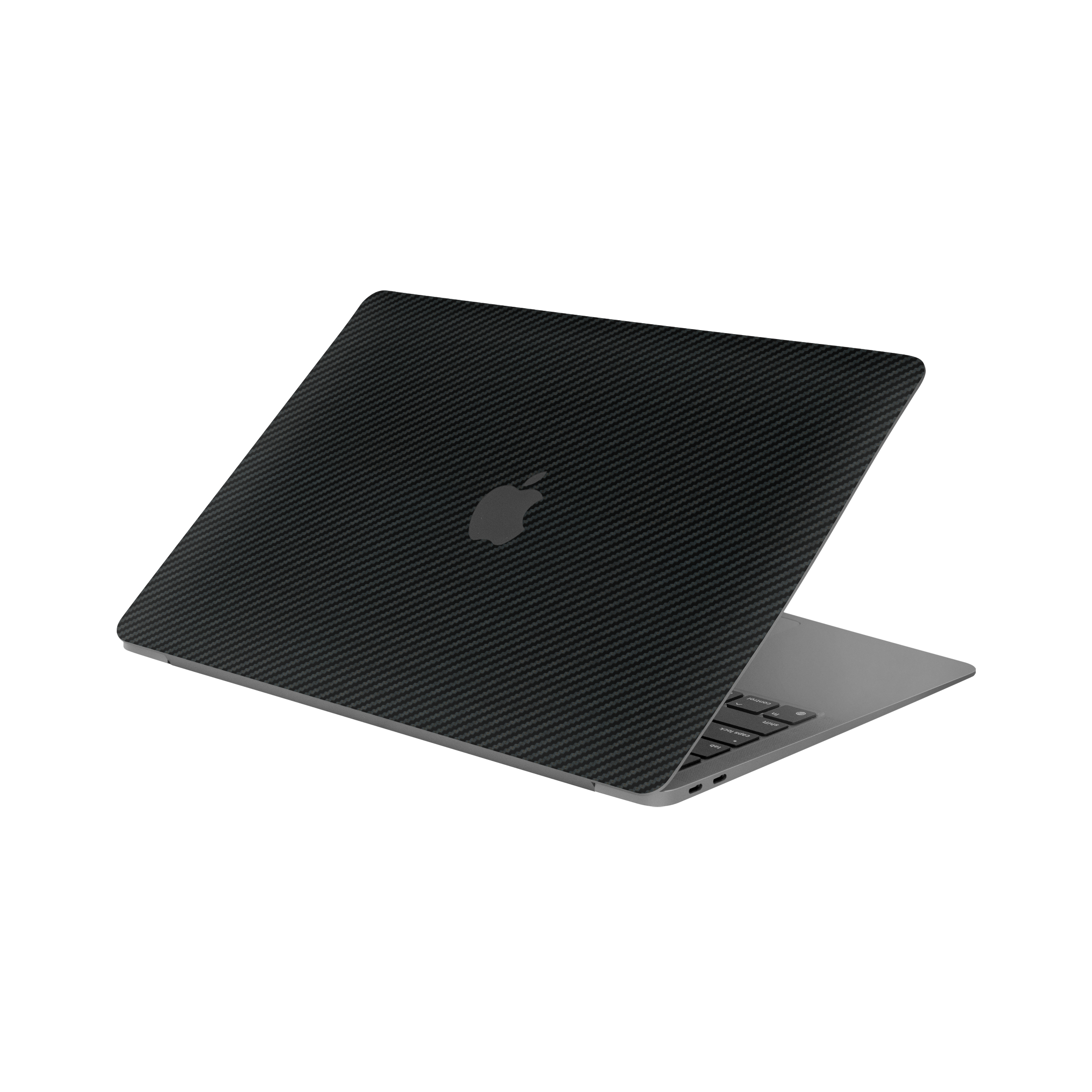 Macbook Air 13 M1 2020 Angled Top Carbon