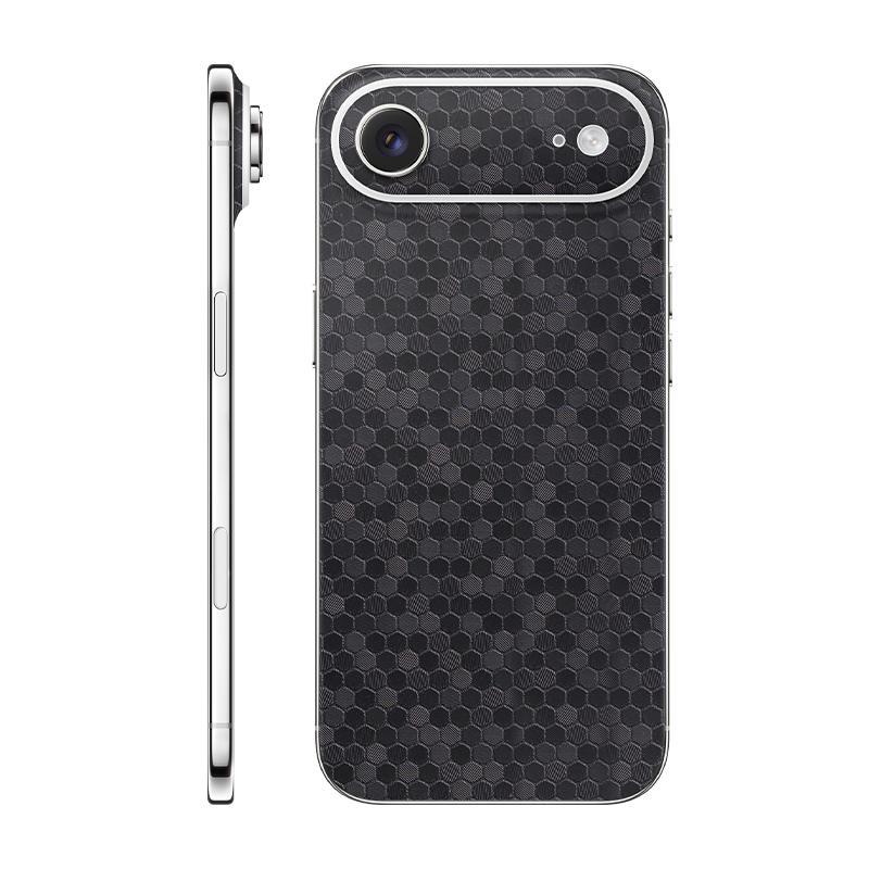 iPhone air back only Without Logo black honeycomb
