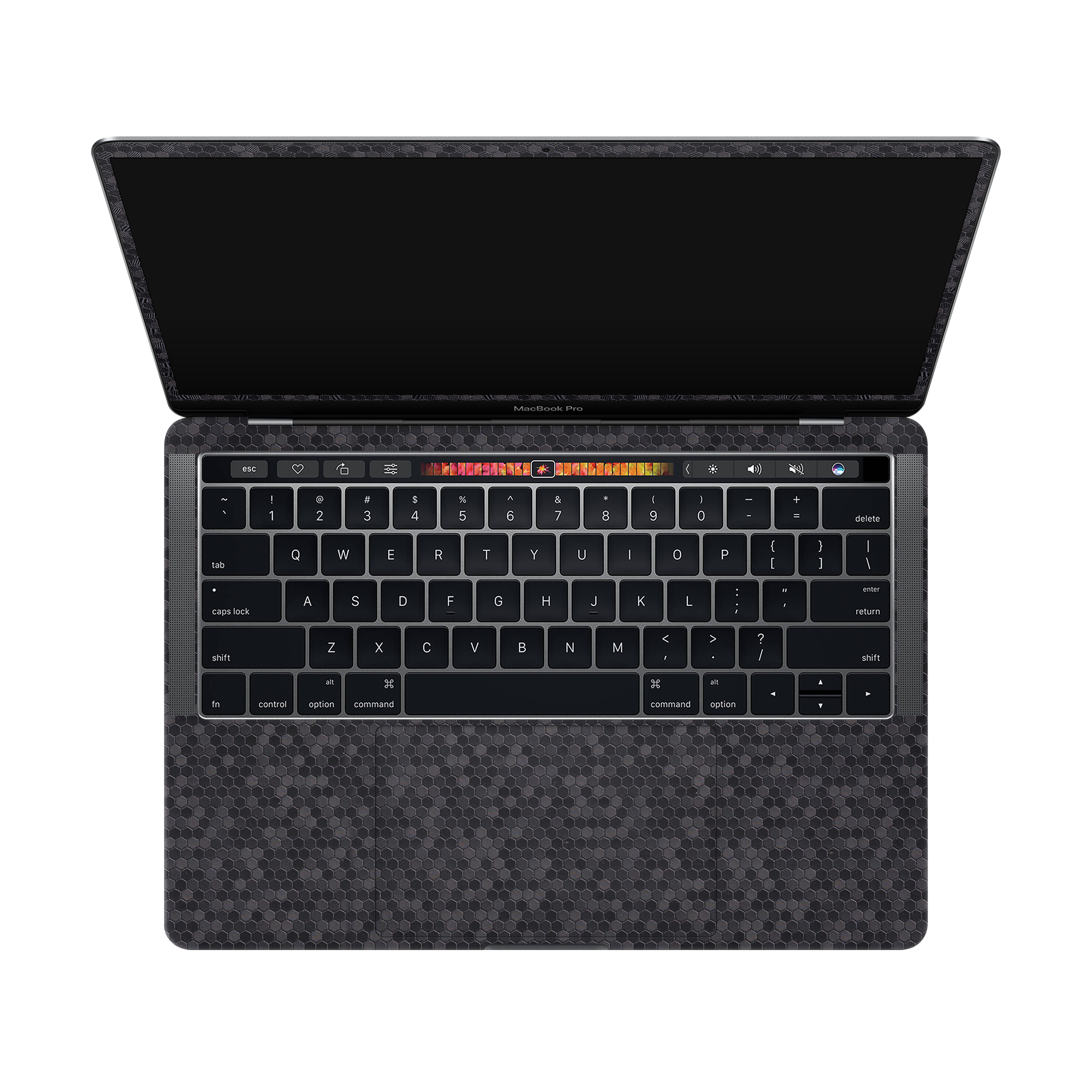 MacBook Pro 13" (2016-2019) Inside + Screen Black Honeycomb