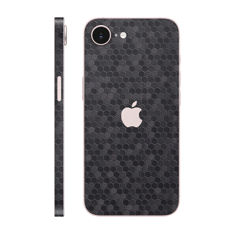 iPhone 17e back + frame With Logo honeycomb
