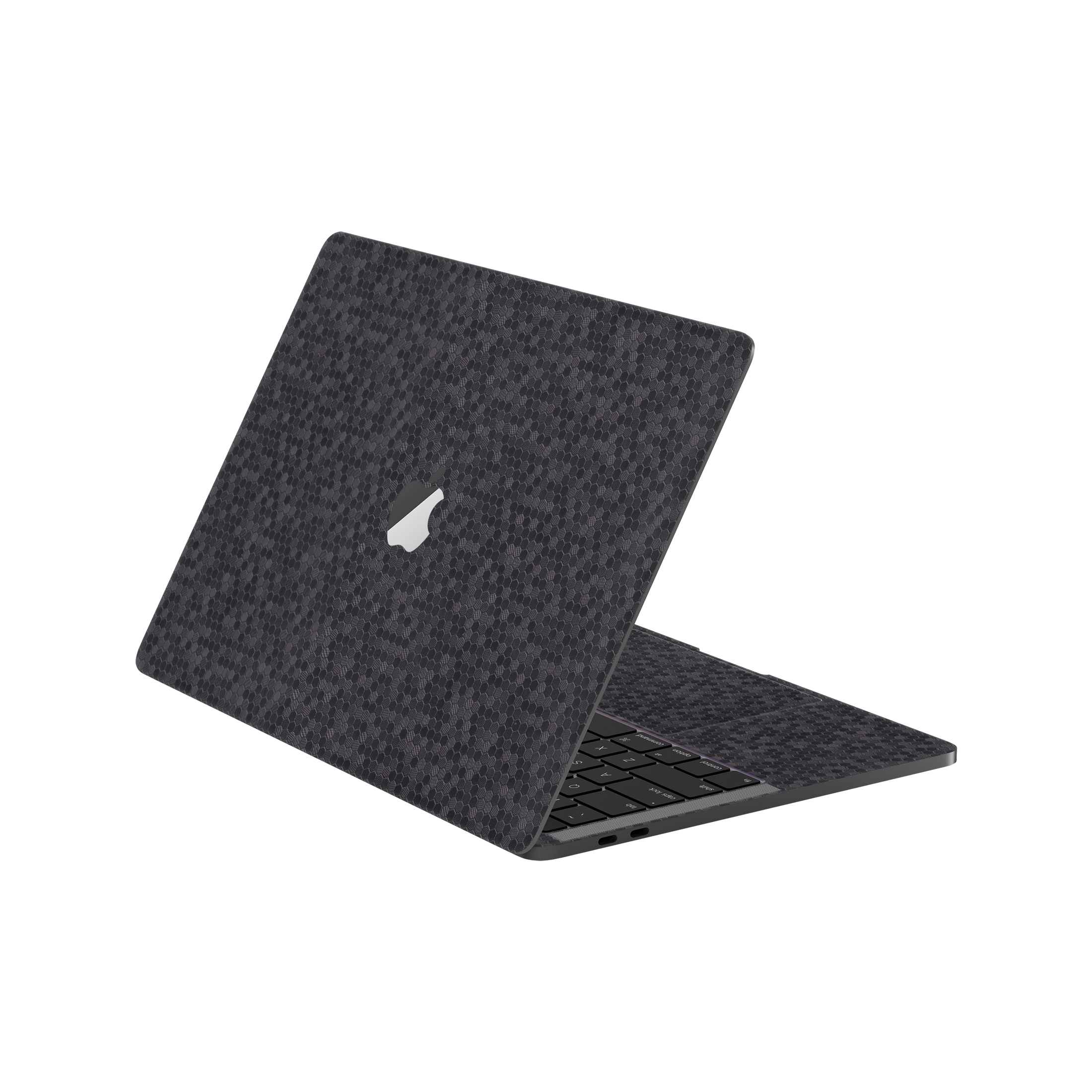 MacBook Pro 13" (2016-2019) Angled top and inside Black honeycomb