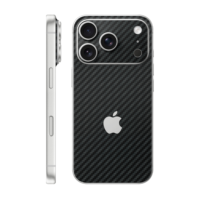 iPhone 17 Pro back only With Logo carbon