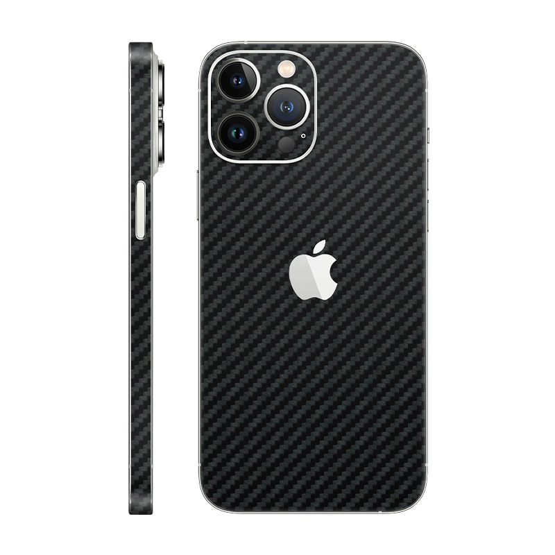 iPhone 13 Pro Max back + frame With Logo carbon