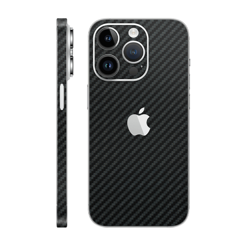 iPhone 14 pro back + Frame with Logo carbon