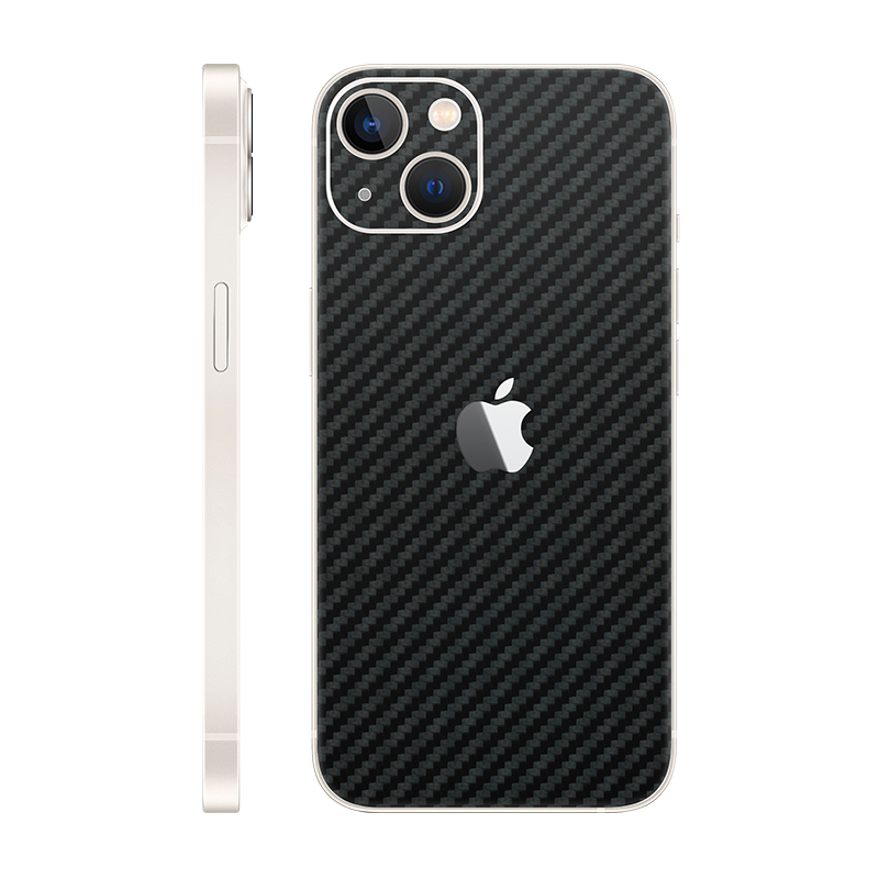 iPhone 13 back only With Logo carbon