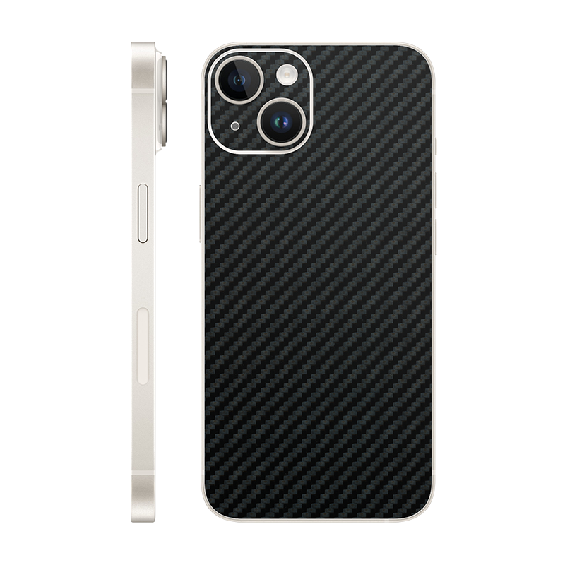 iPhone 14 back only Without Logo carbon