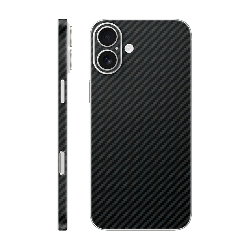 iPhone 16e back + frame Without Logo carbon