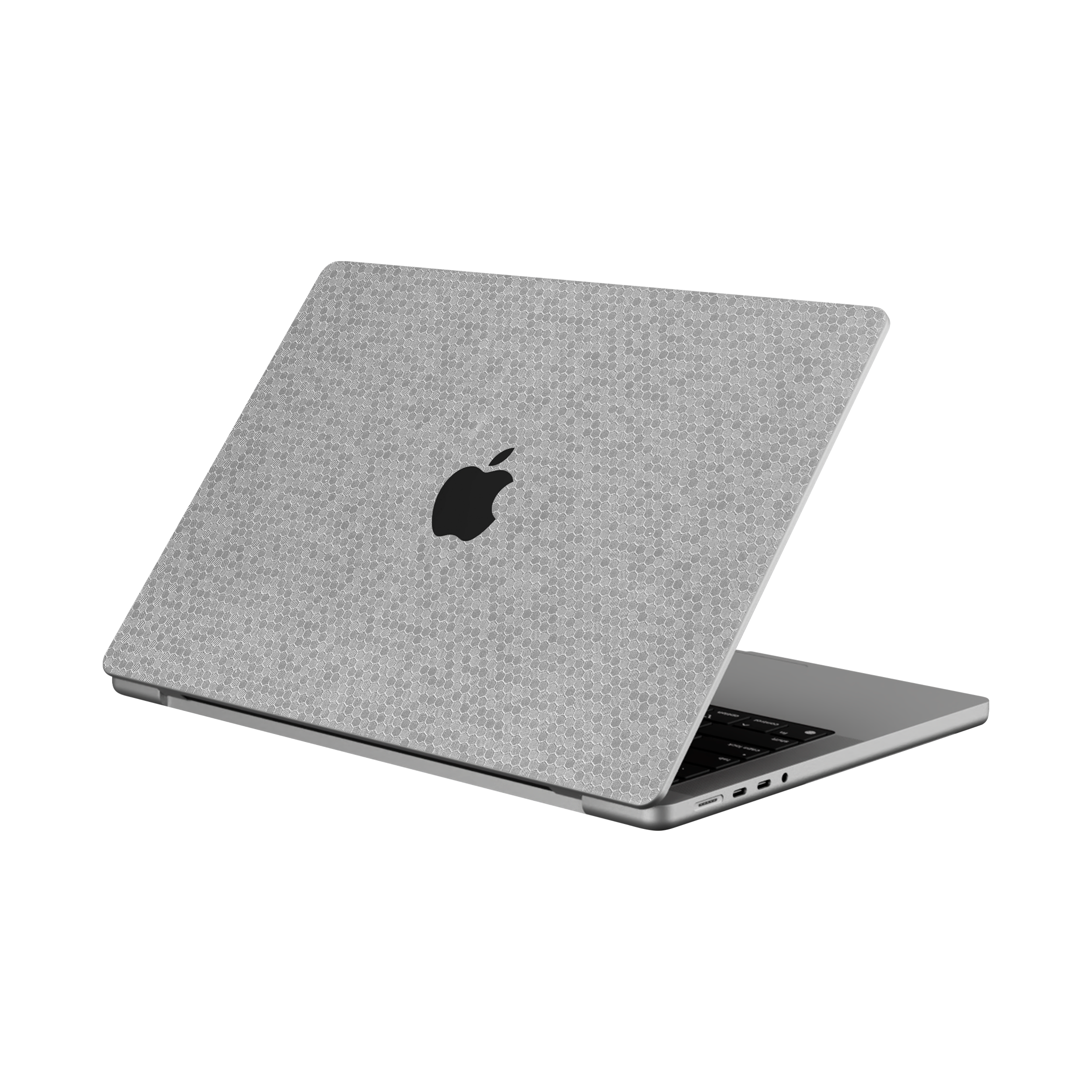 Macbook Pro 14 M5 2025 Angled top Metallic Honeycomb