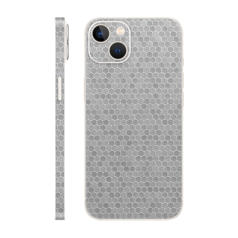 iPhone 13 back + frame Without Logo metallic honeycomb