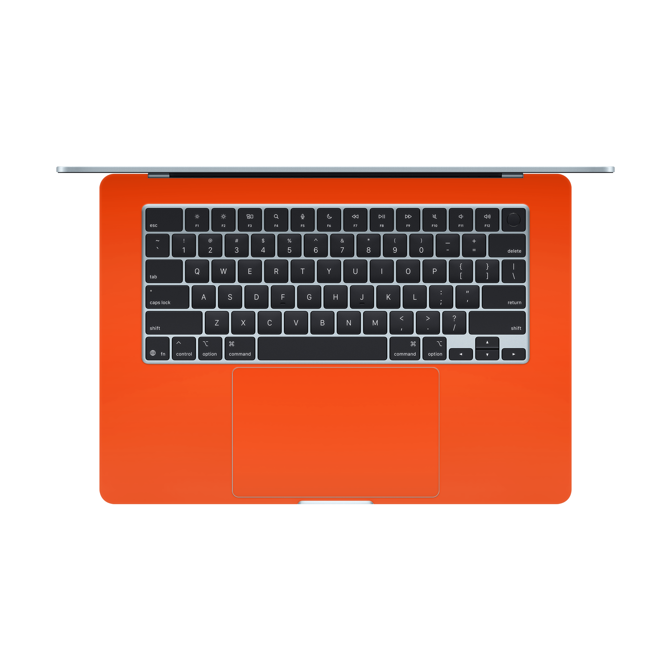 Macbook Air 15 Inside Neon Orange
