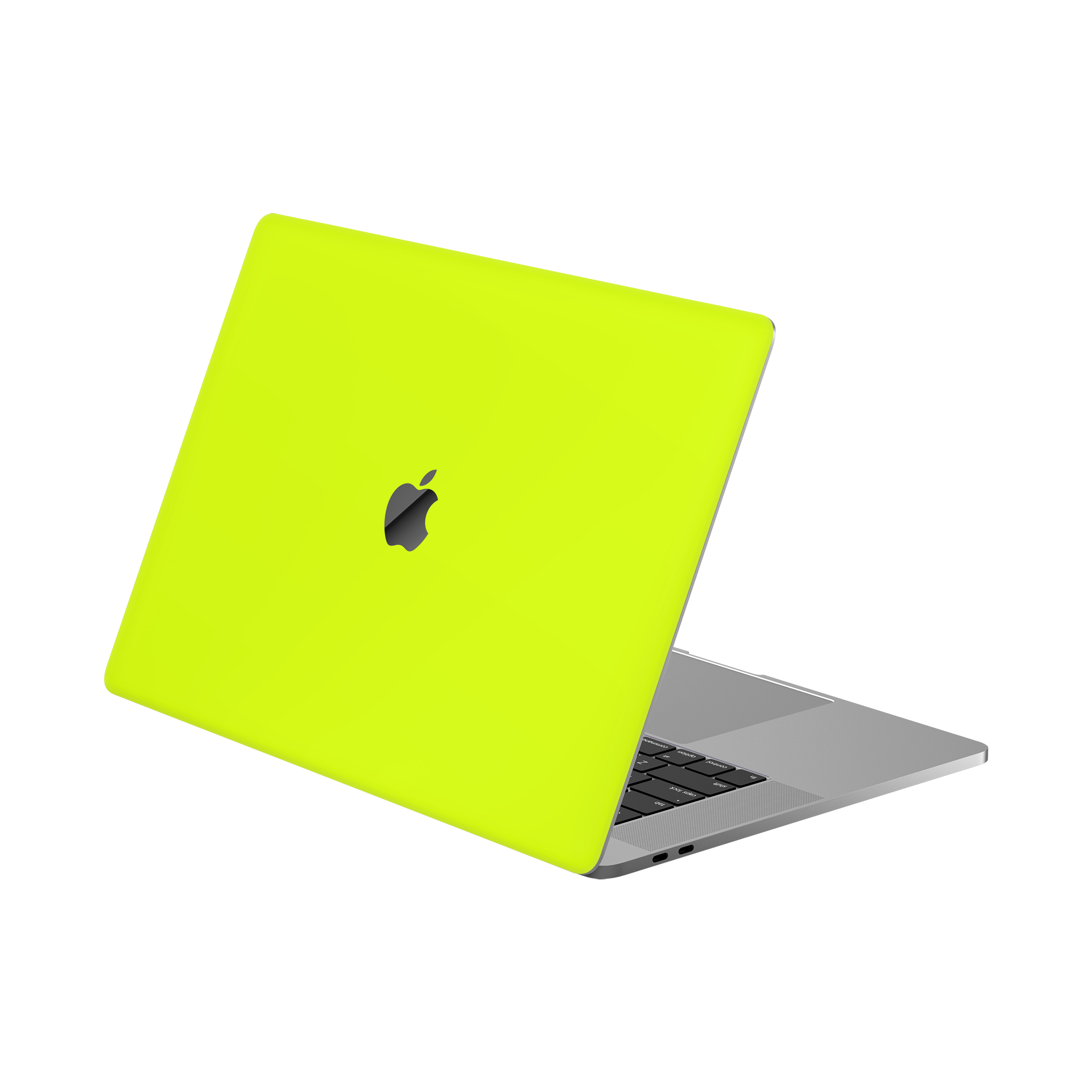 Macbook Pro 15 (2016-2019) Angled Top Neon Yellow