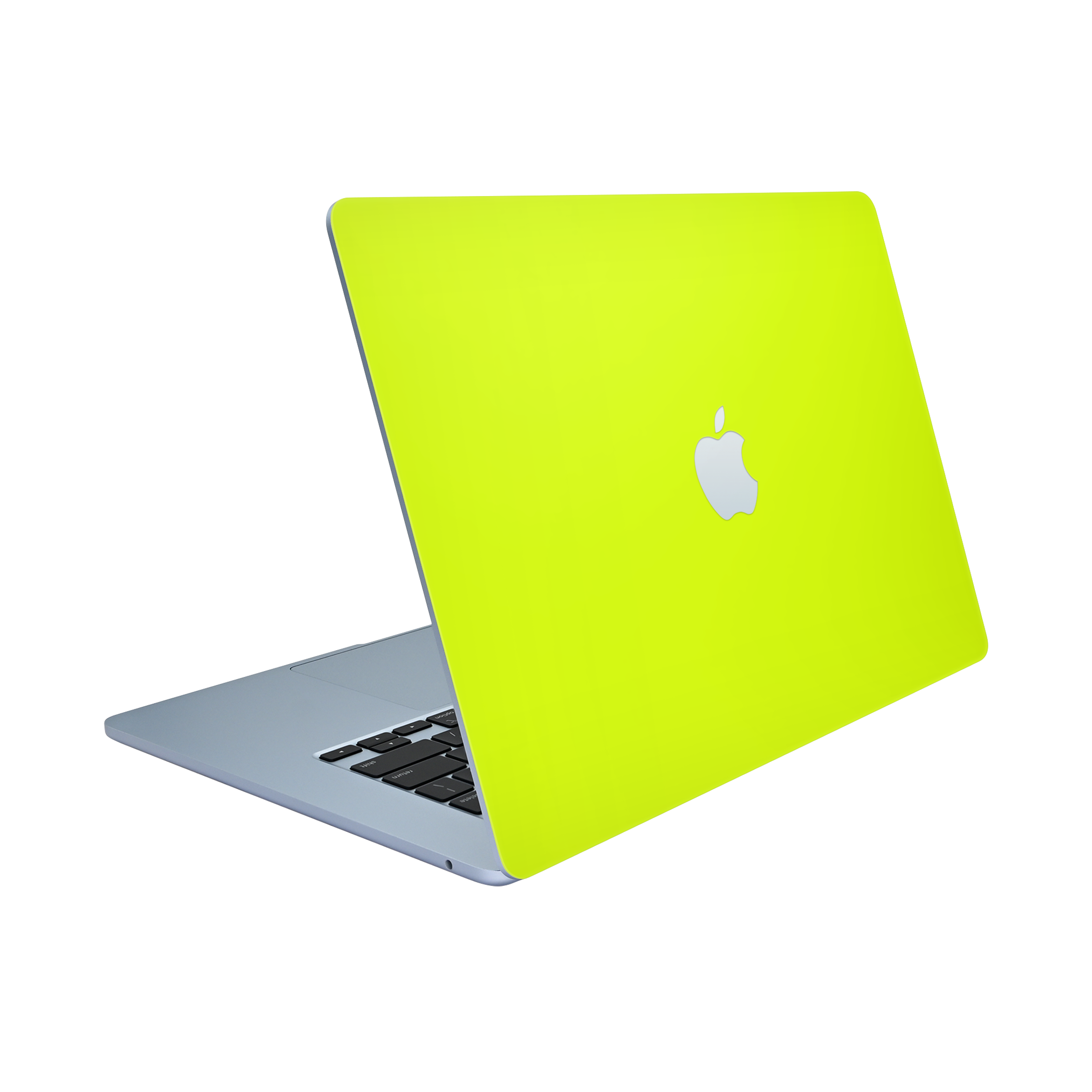 Macbook Air 15 Angled Top Neon Yellow