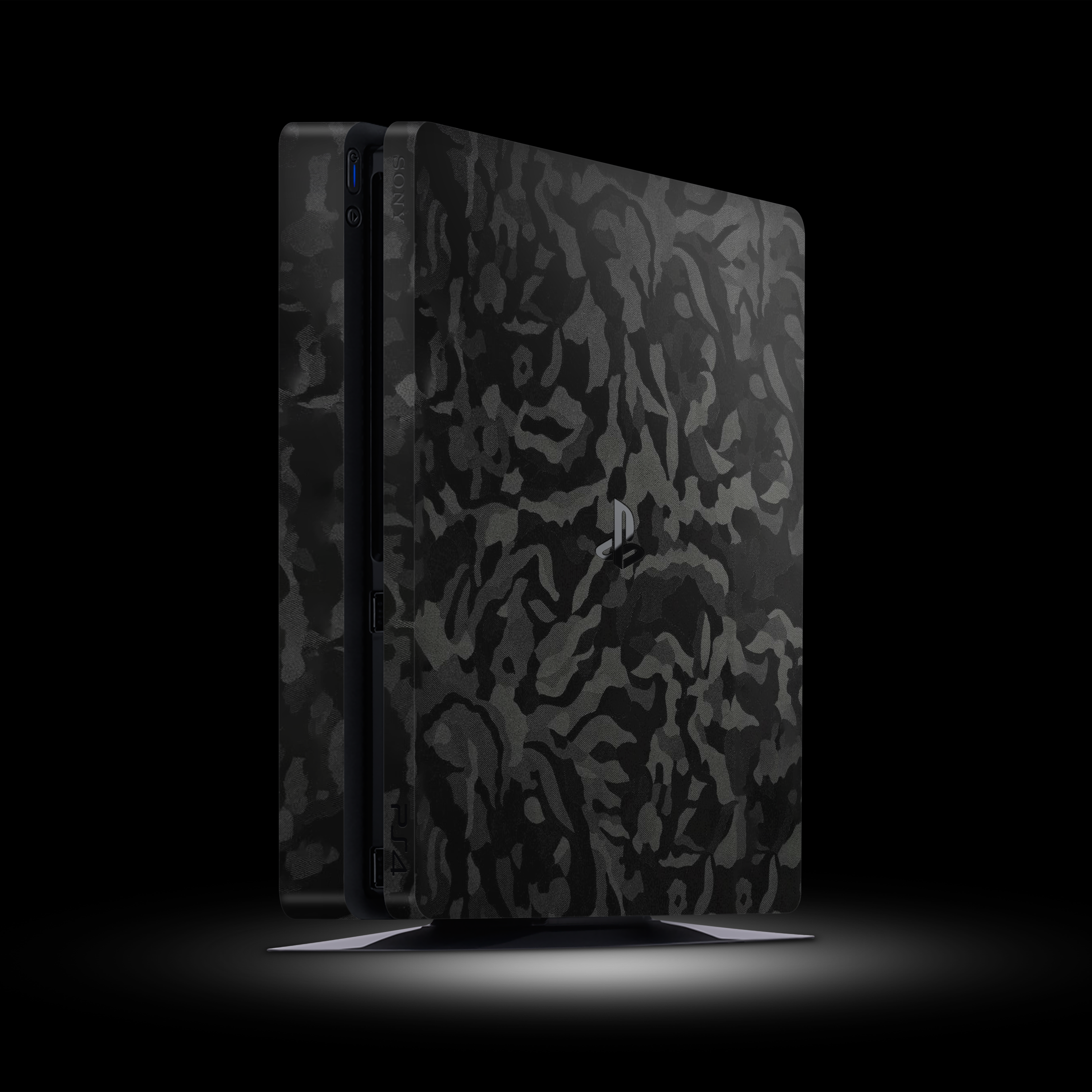 Black Camo (PlayStation 4 Slim Skin)