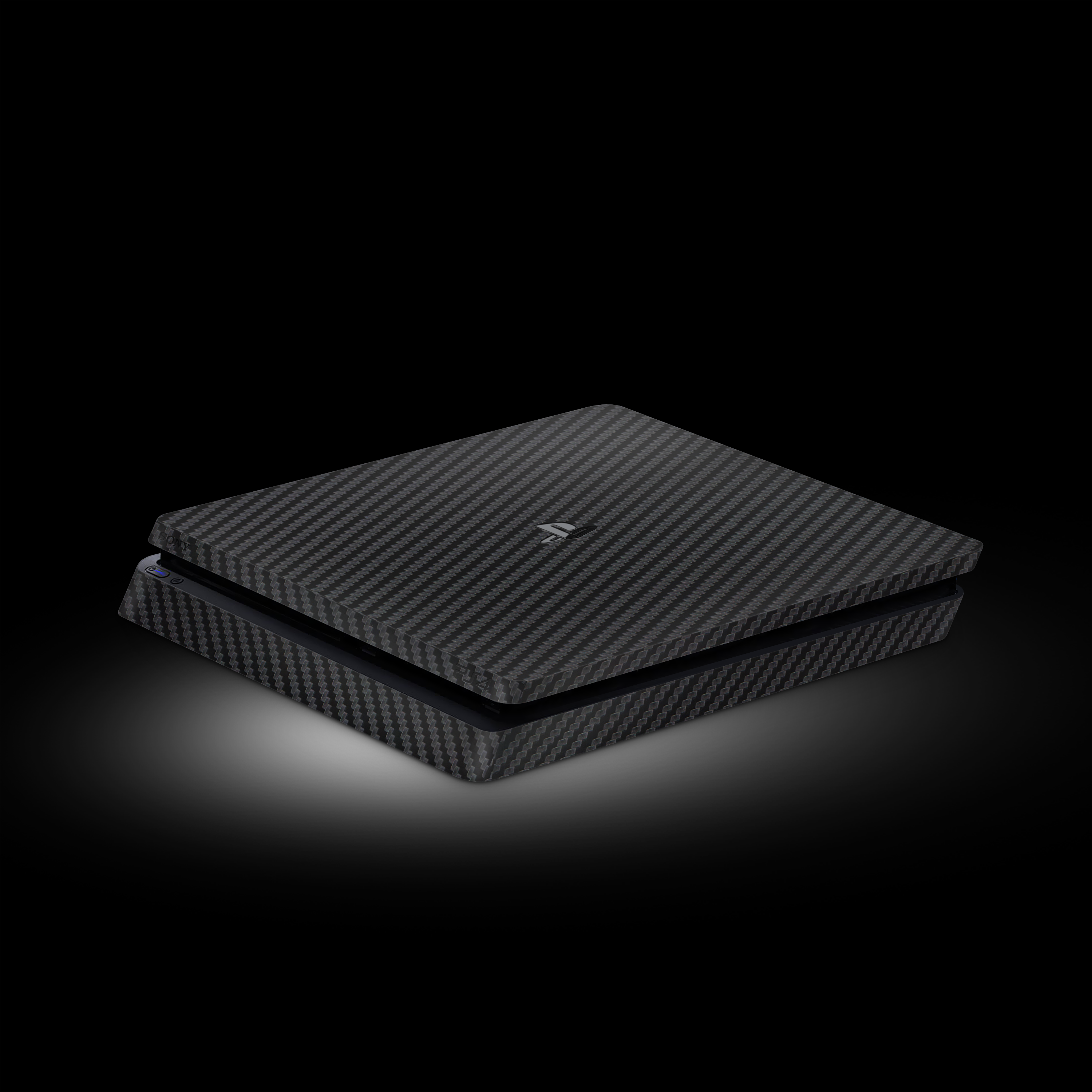 Black Carbon (PlayStation 4 Slim Skin)