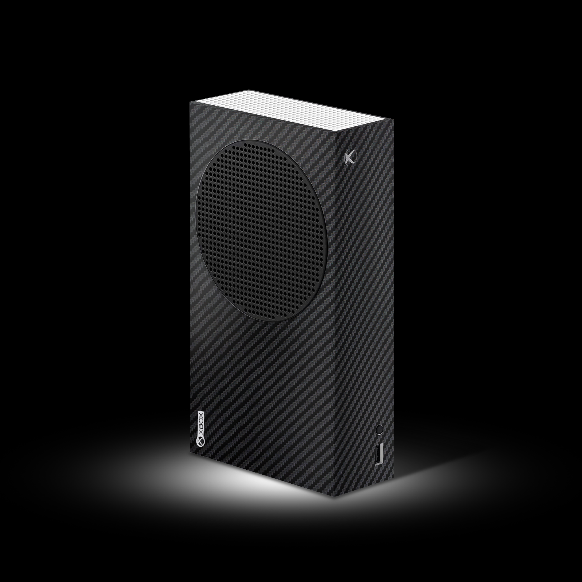 Black Carbon (Xbox S Skin)