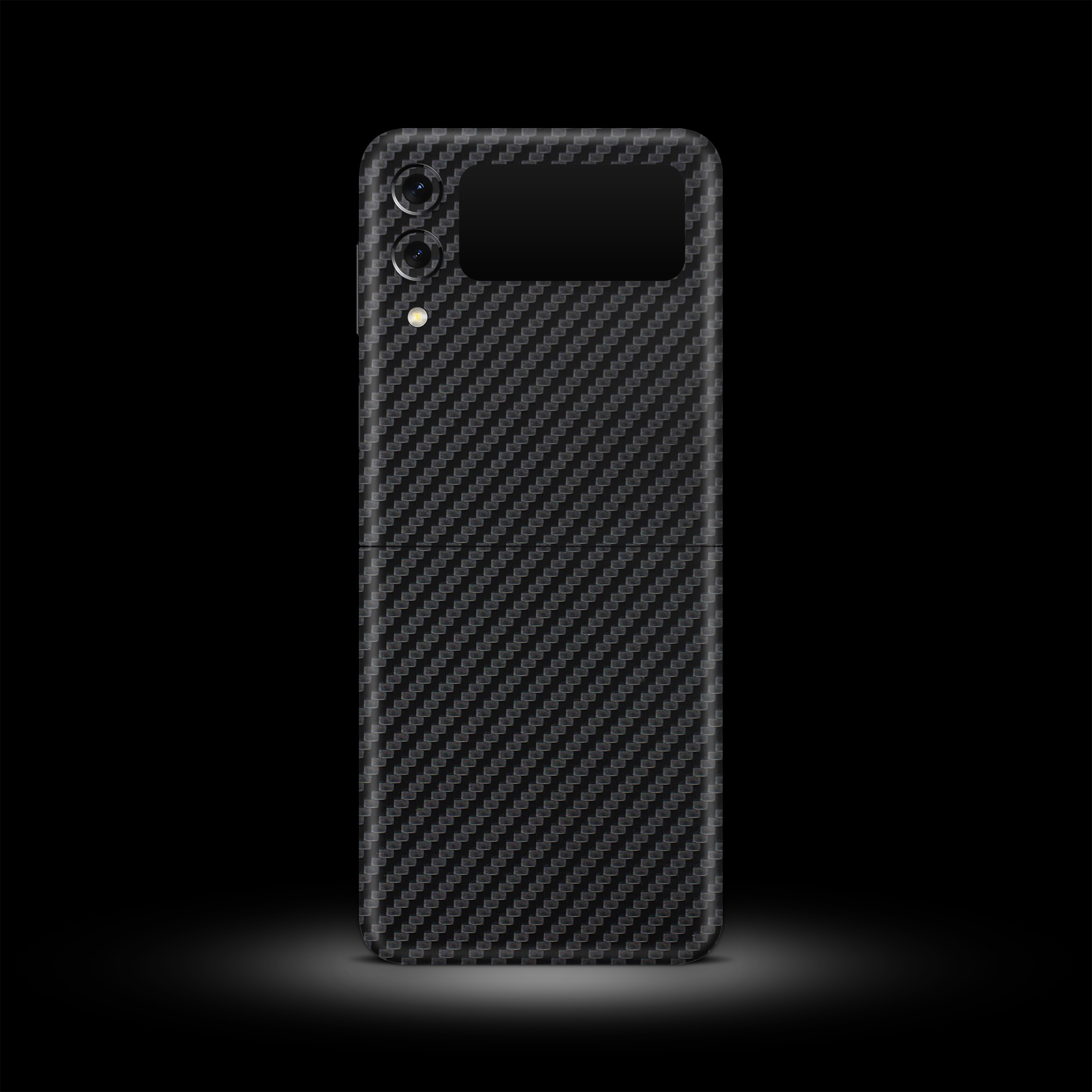 Black Carbon (Galaxy Z Flip Skin)