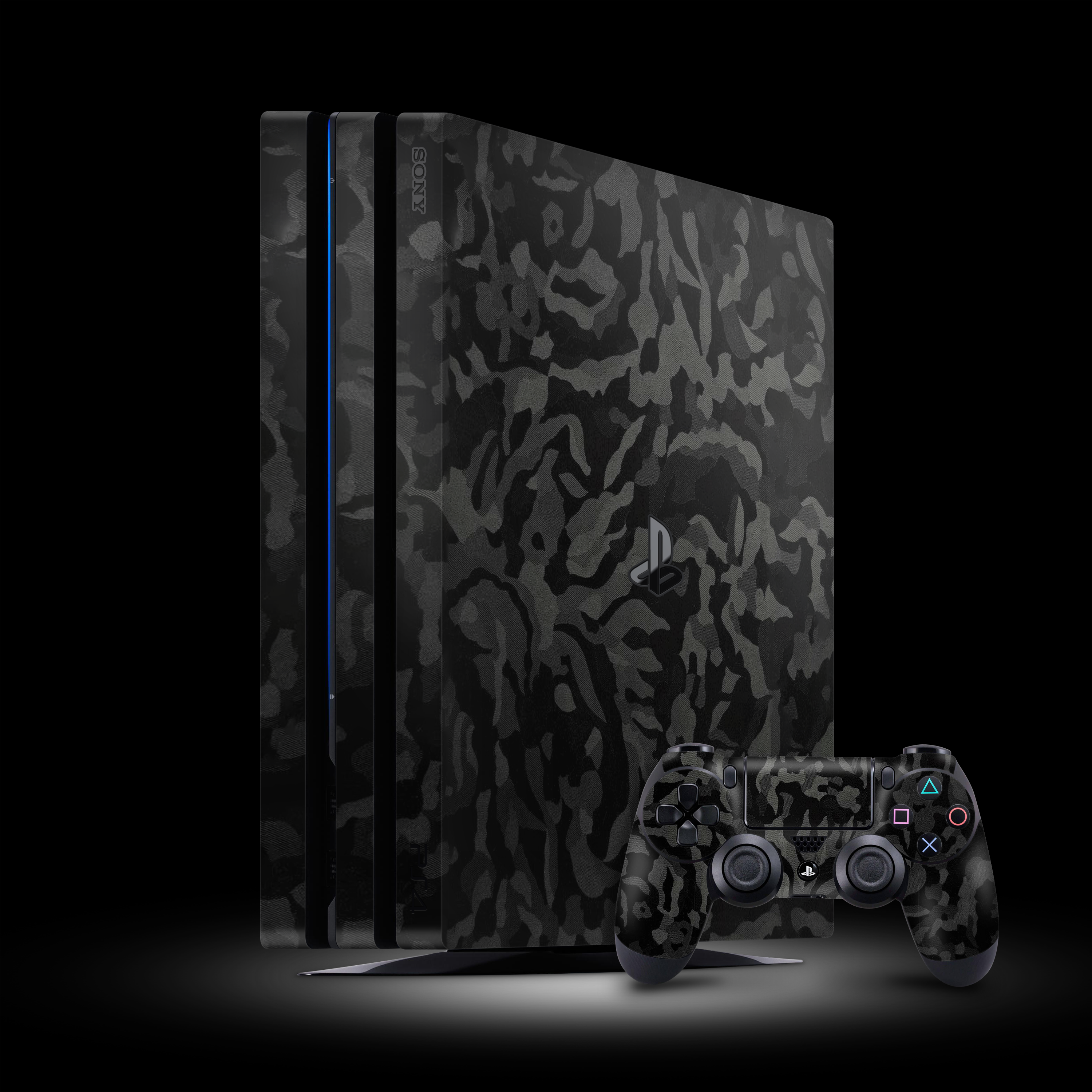 Black Camo (PlayStation 4 Pro Skin)