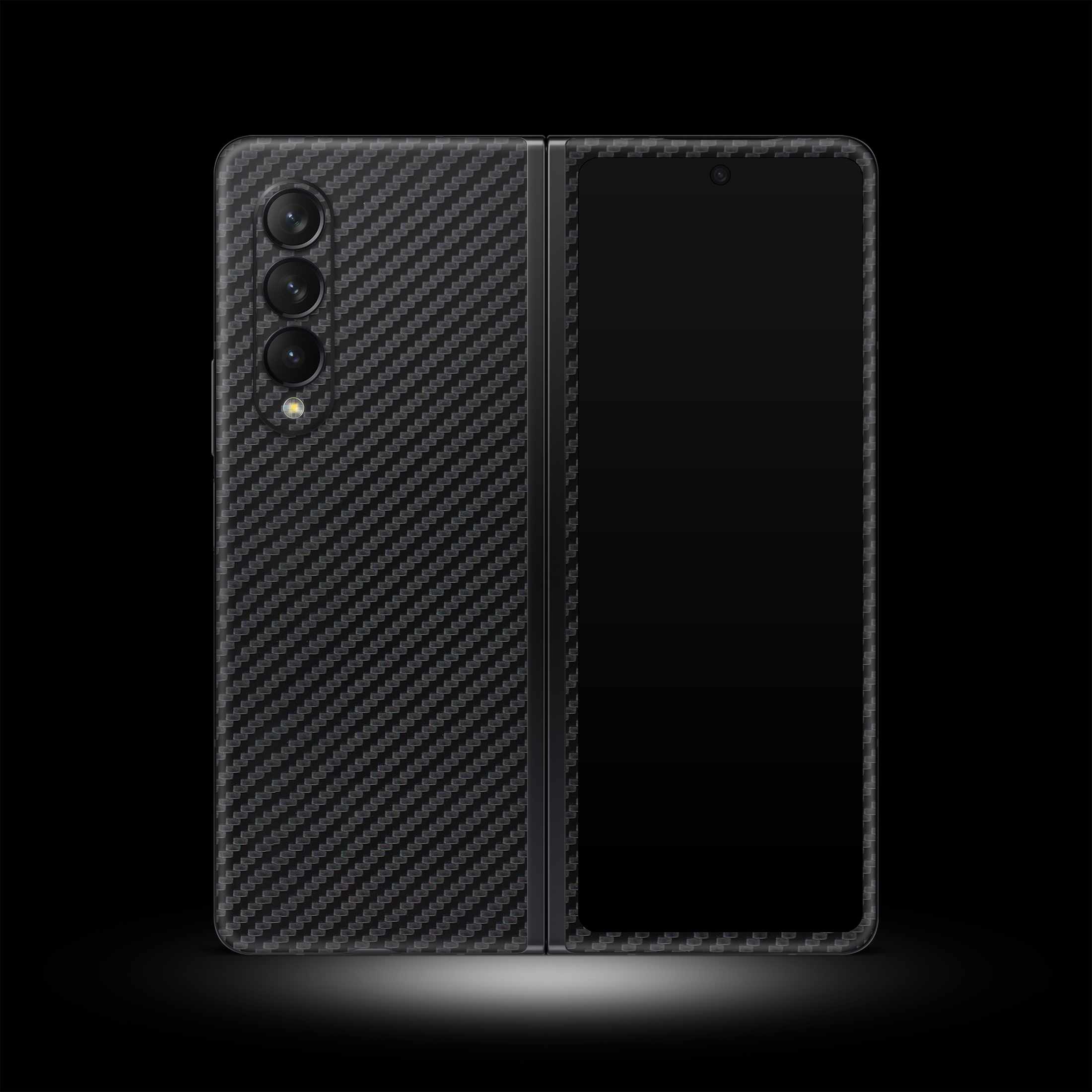 Black Carbon (Galaxy Z Fold Skin)