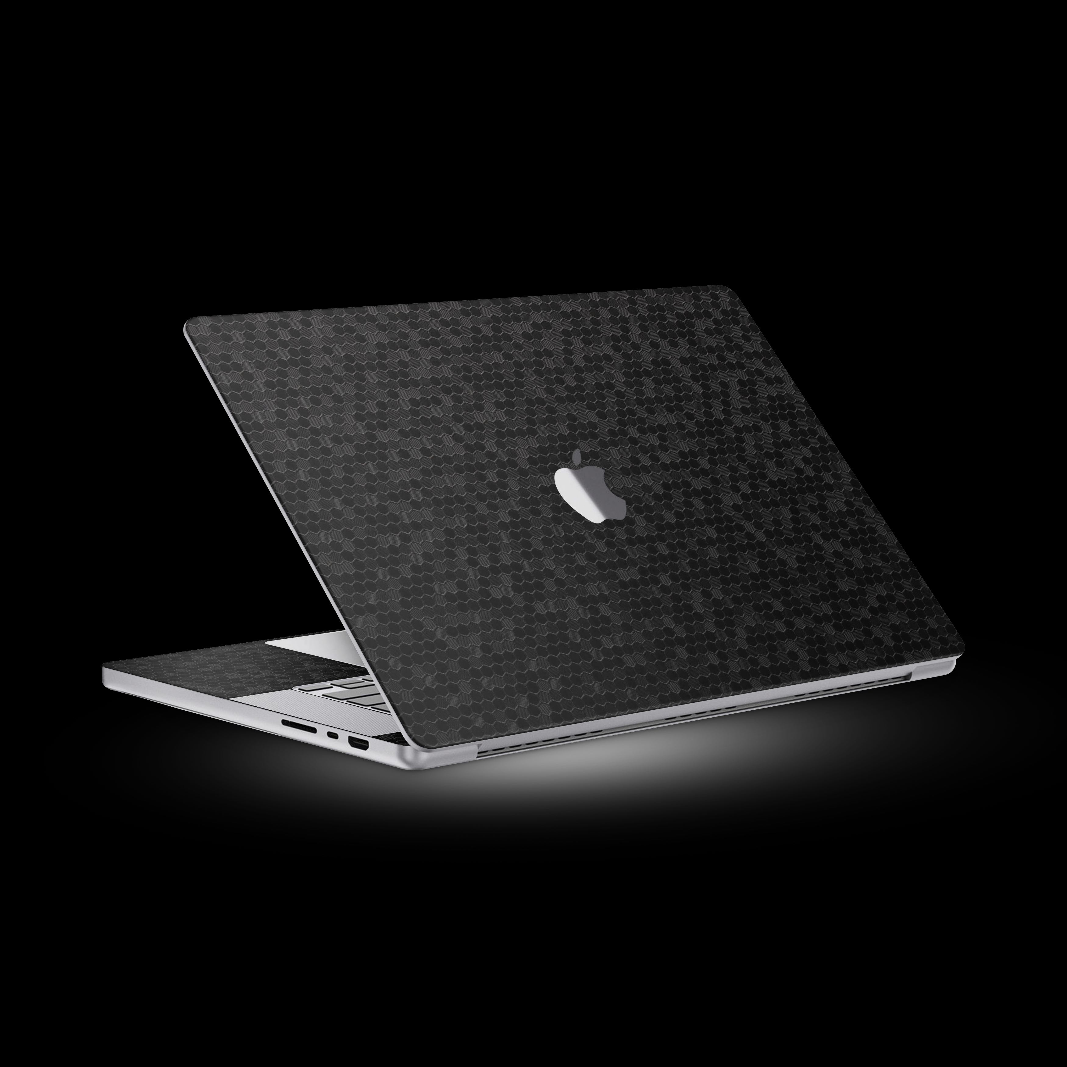 Black Honeycomb (MacBook Skins)