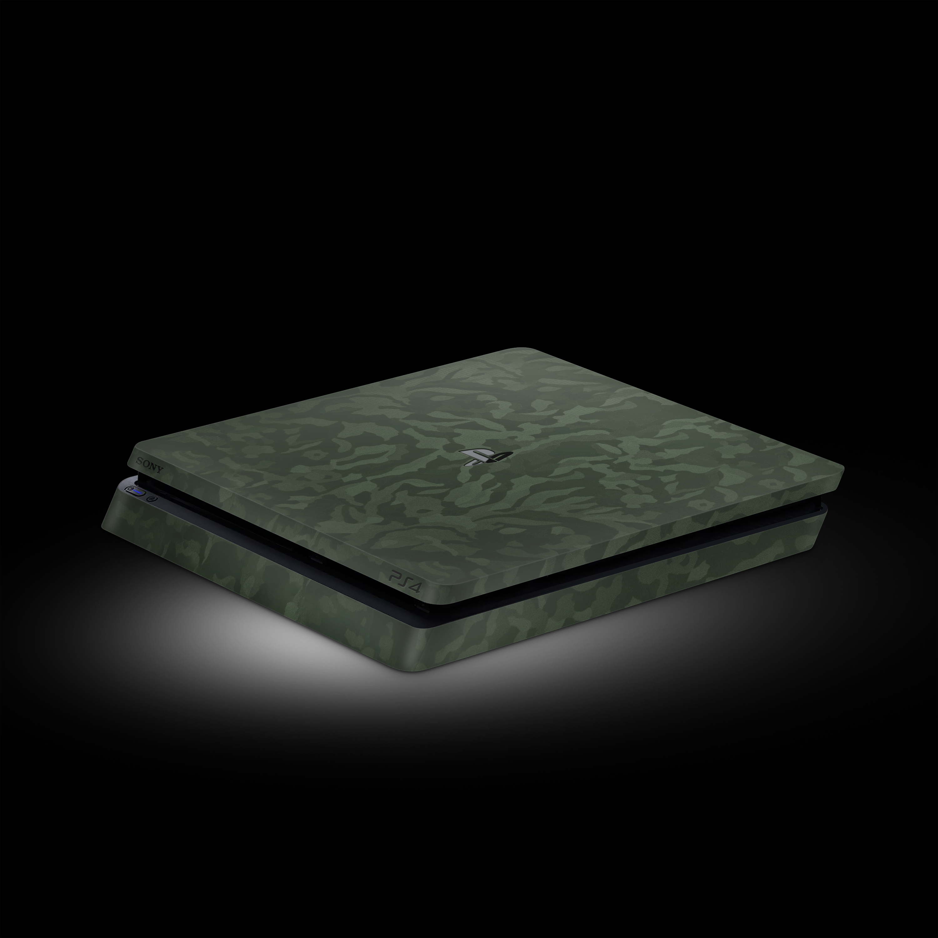 Green Camo (PlayStation 4 Slim Skin)