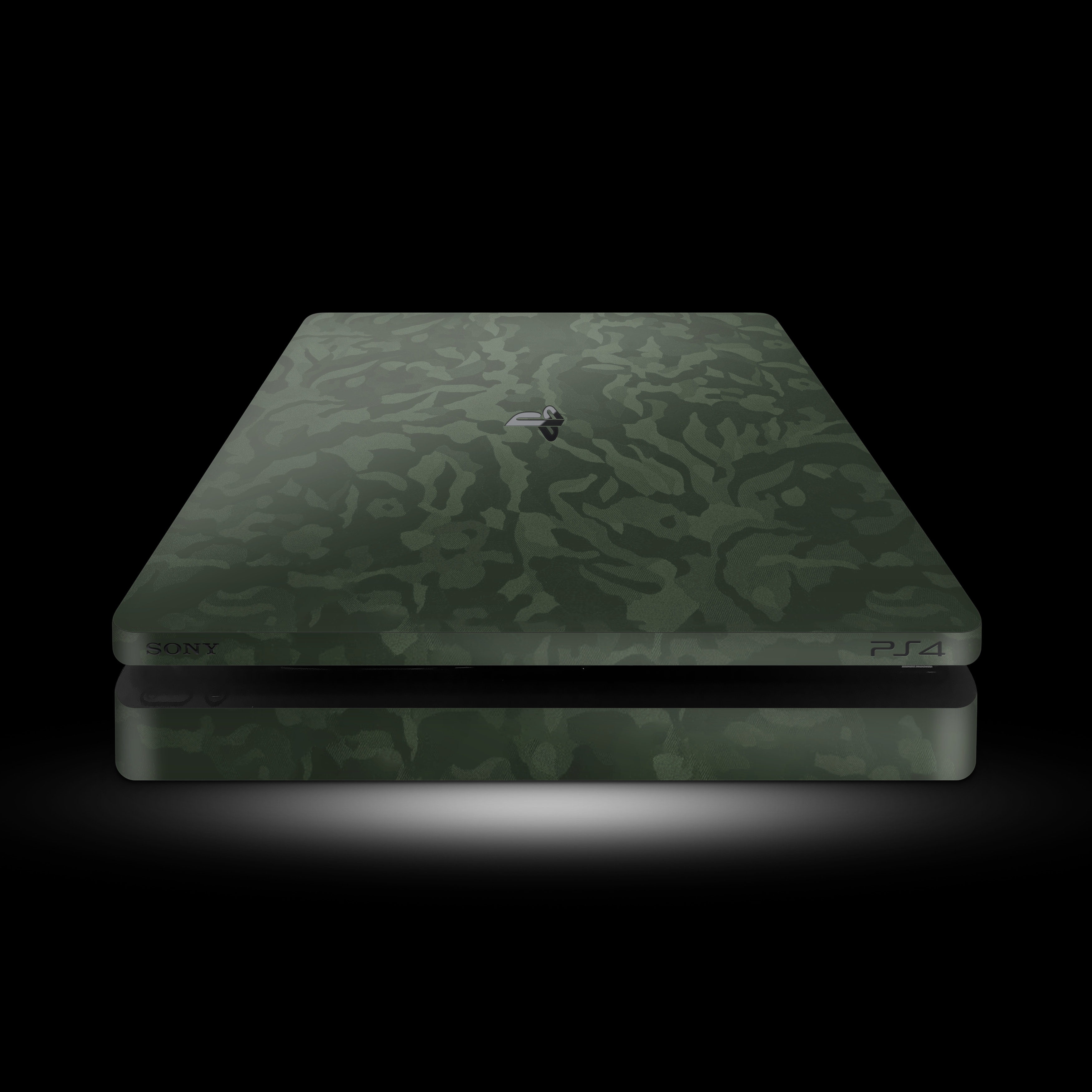 Green Camo (PlayStation 4 Slim Skin)