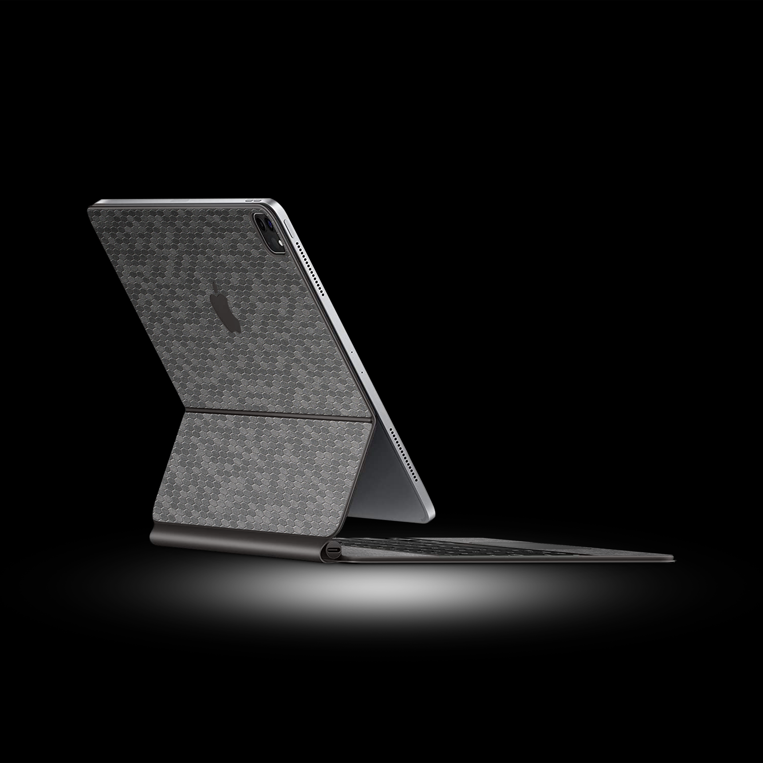 Metallic Honeycomb (iPad Magic Keyboard Skin)