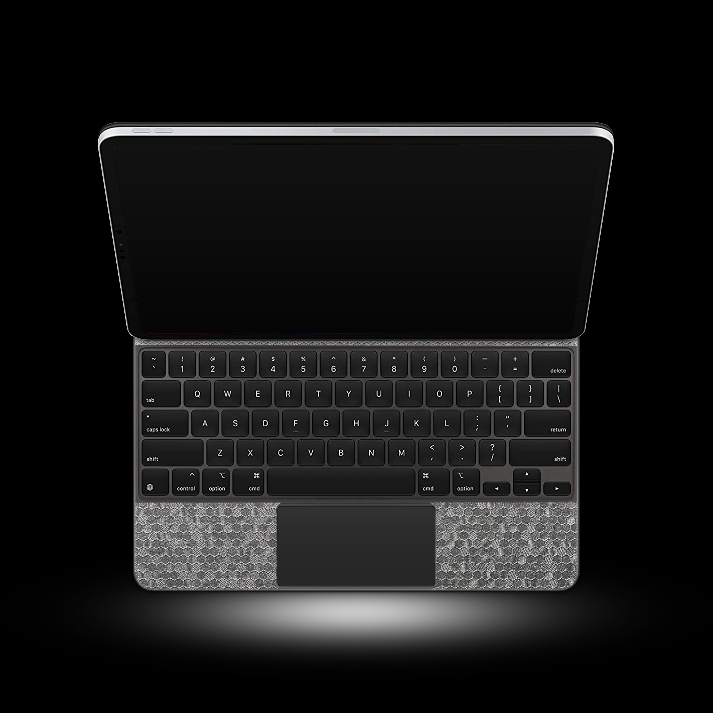 Metallic Honeycomb (iPad Magic Keyboard Skin)