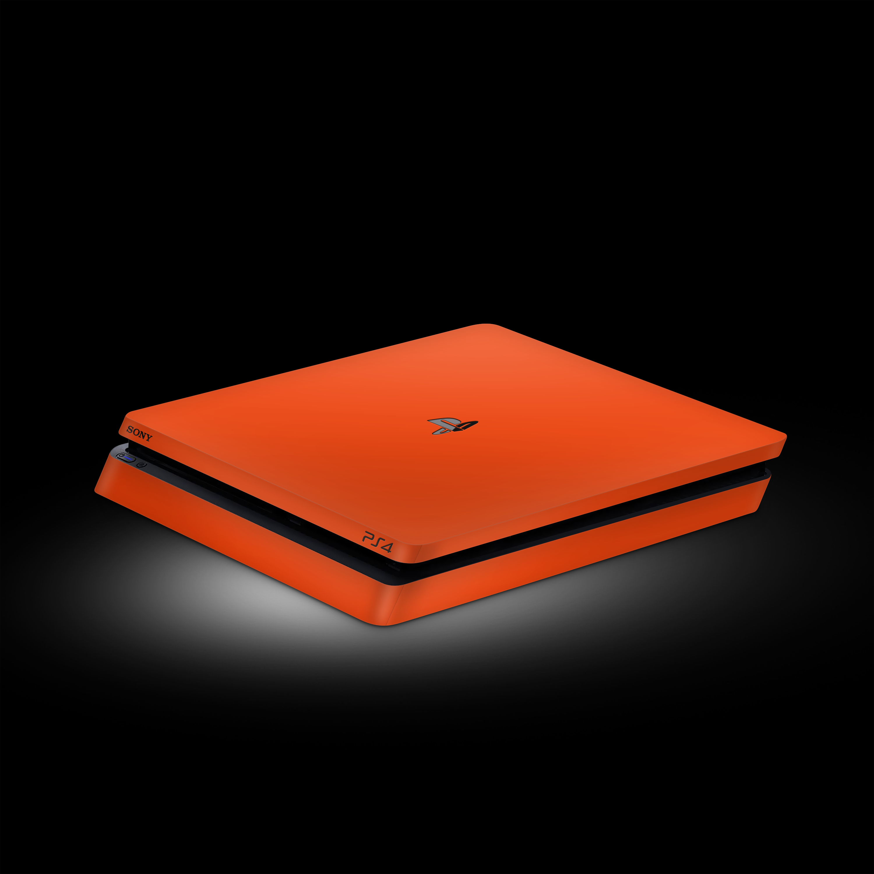 Neon Orange (PlayStation 4 Slim Skin)