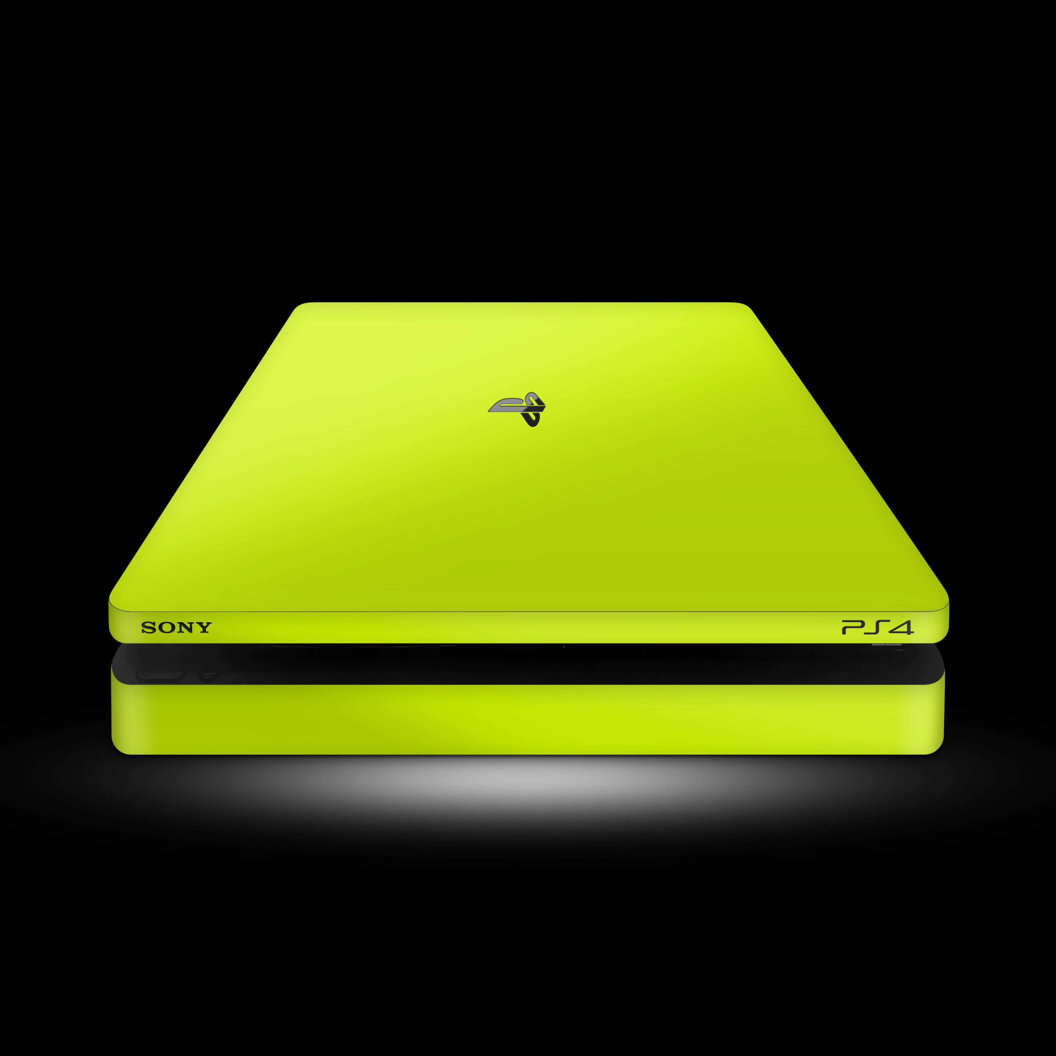 Neon Yellow (PlayStation 4 Slim Skin)