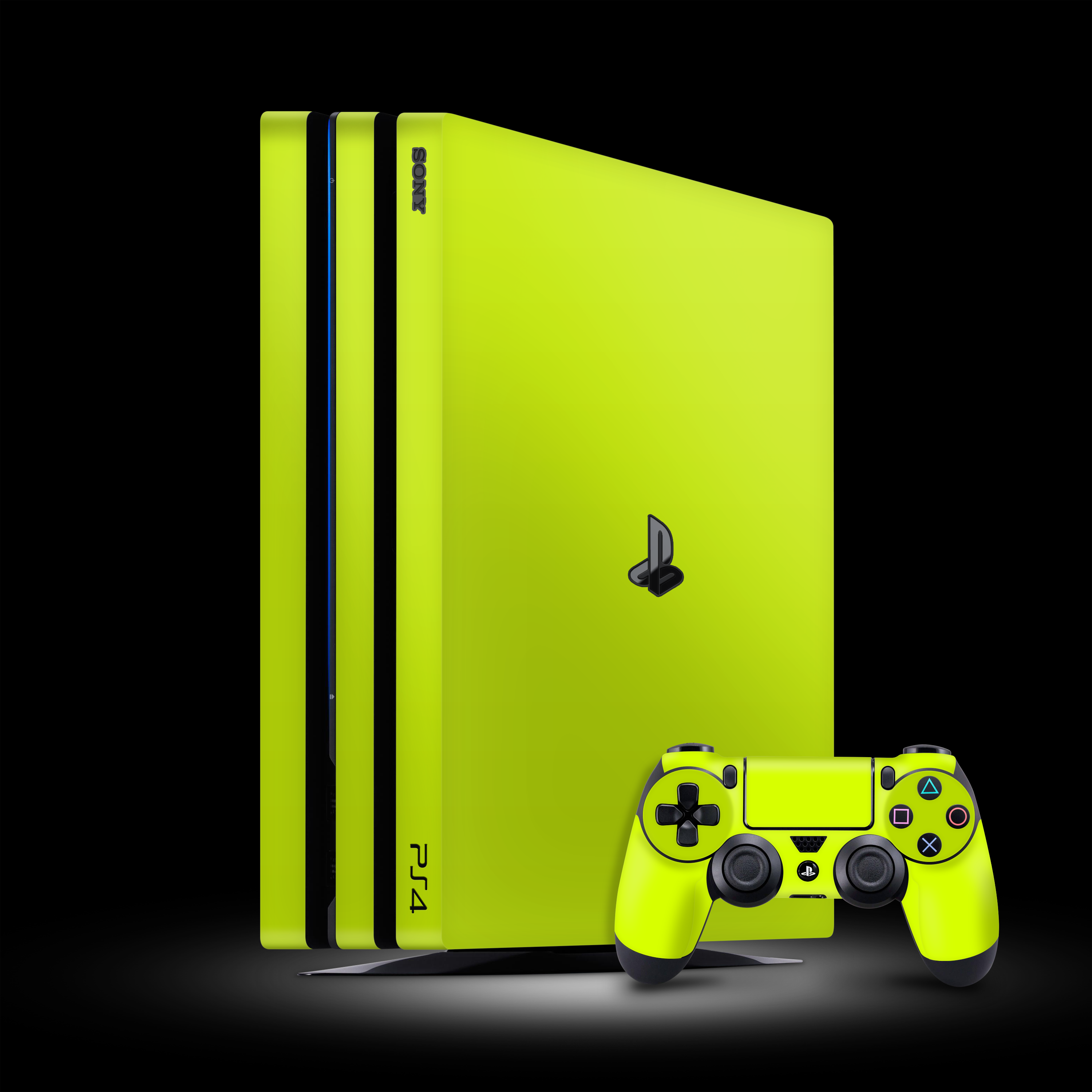 Neon Yellow (PlayStation 4 Pro Skin)