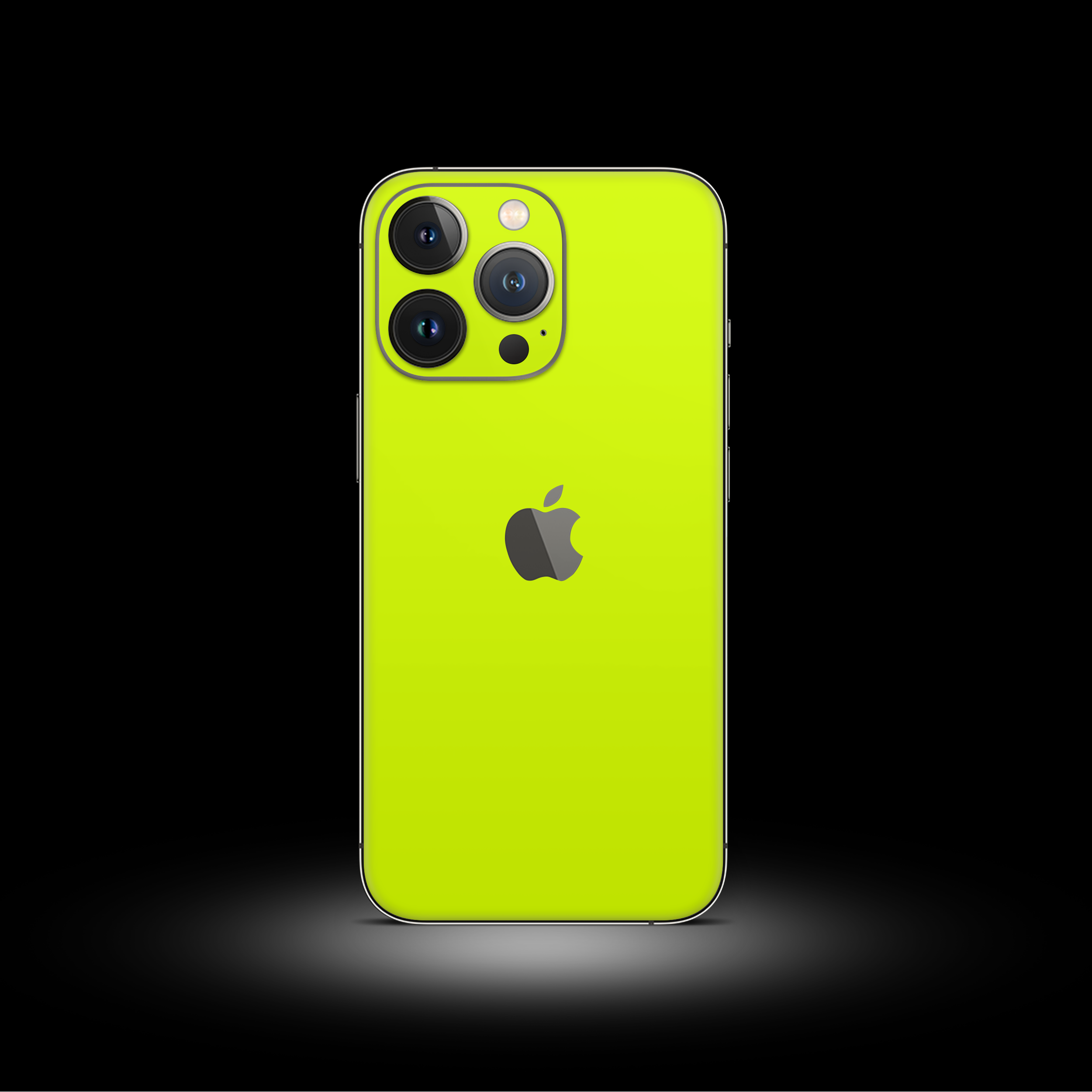 iPhone Neon Yellow Skin