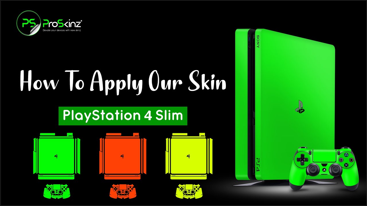 How to Apply a ProSkinz Ps4 Pro / Slim Skin