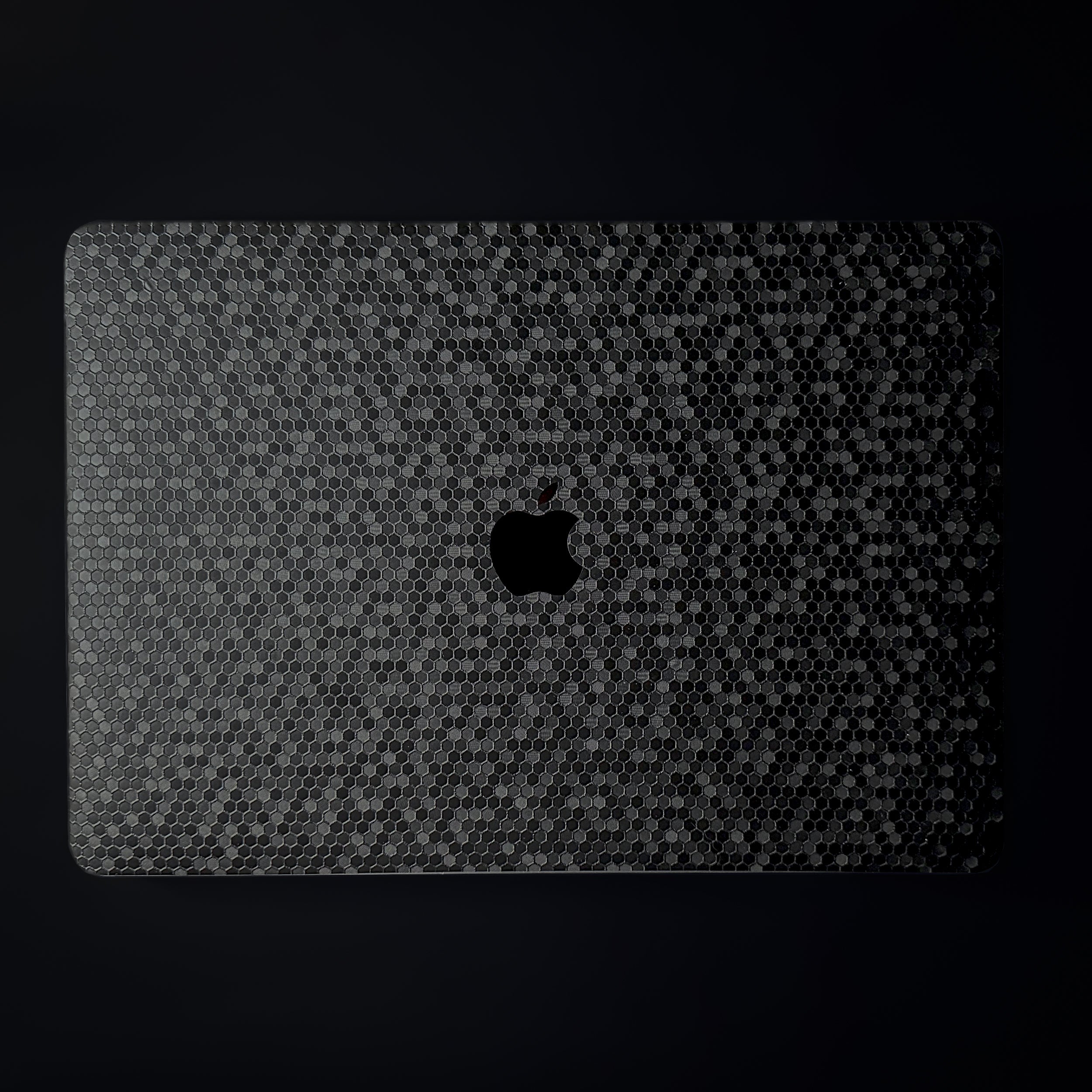 Black Honeycomb (MacBook Skins)