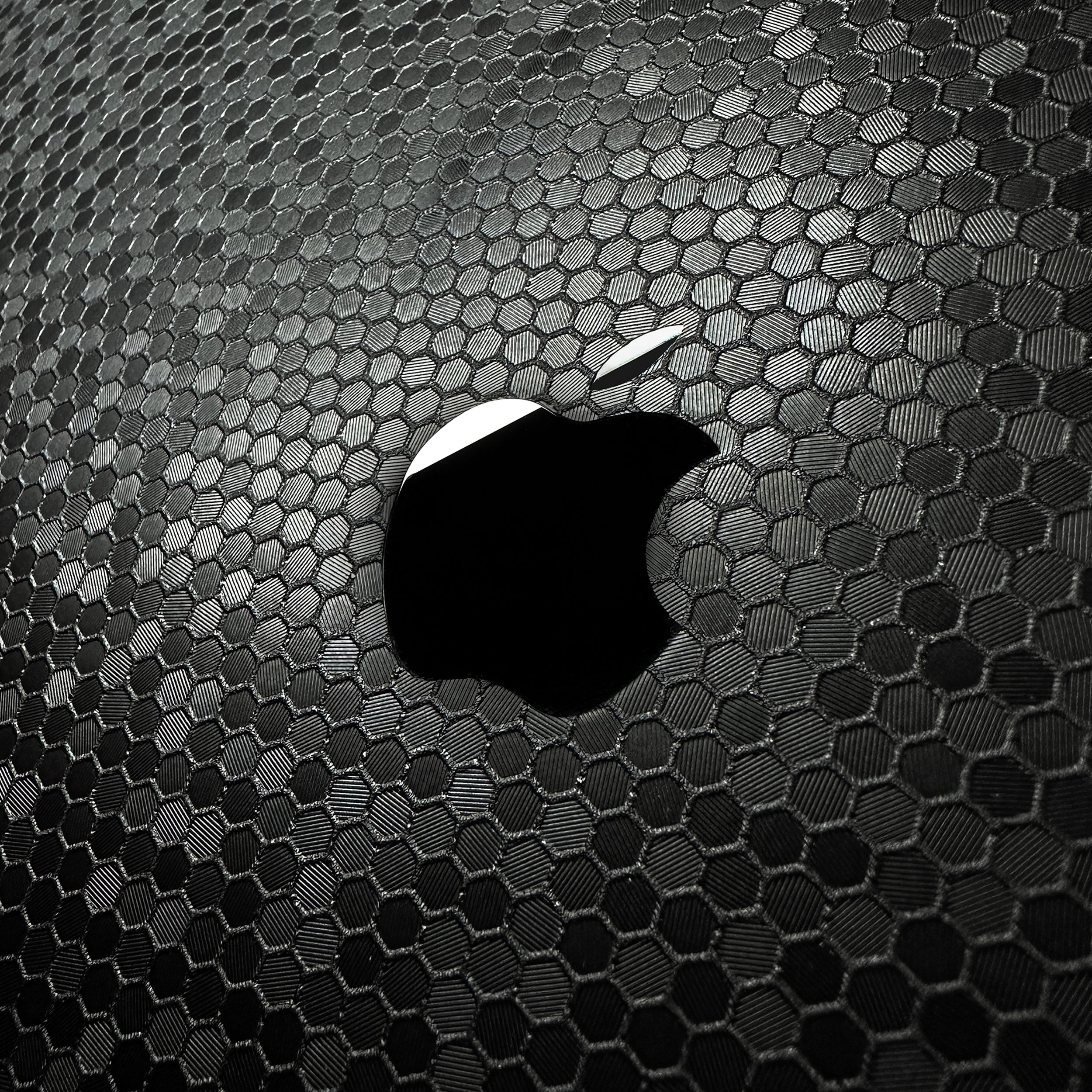 Black Honeycomb (MacBook Skins)