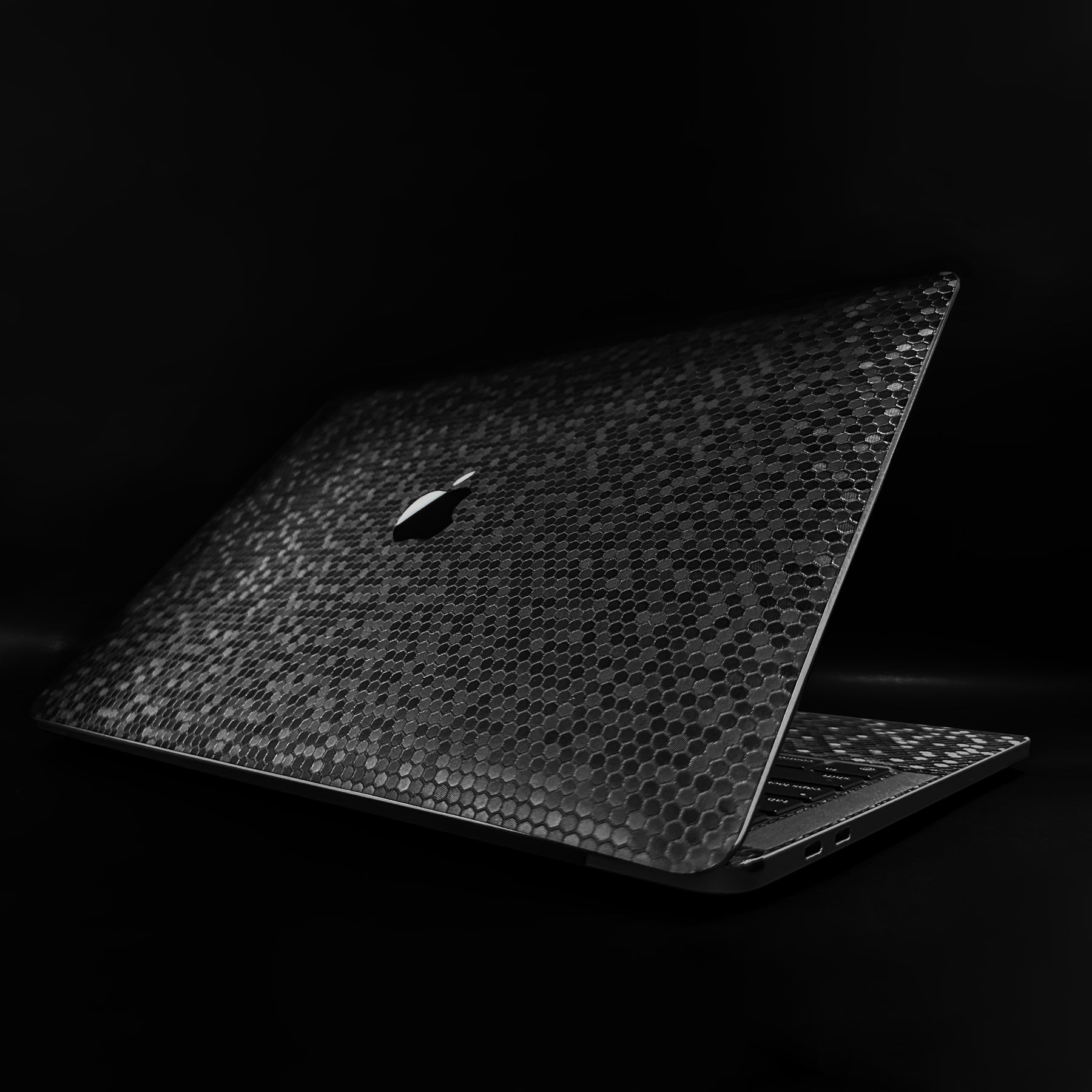 Black Honeycomb (MacBook Skins)