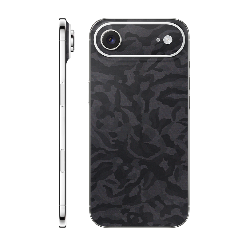 iPhone air back only Without Logo black camo