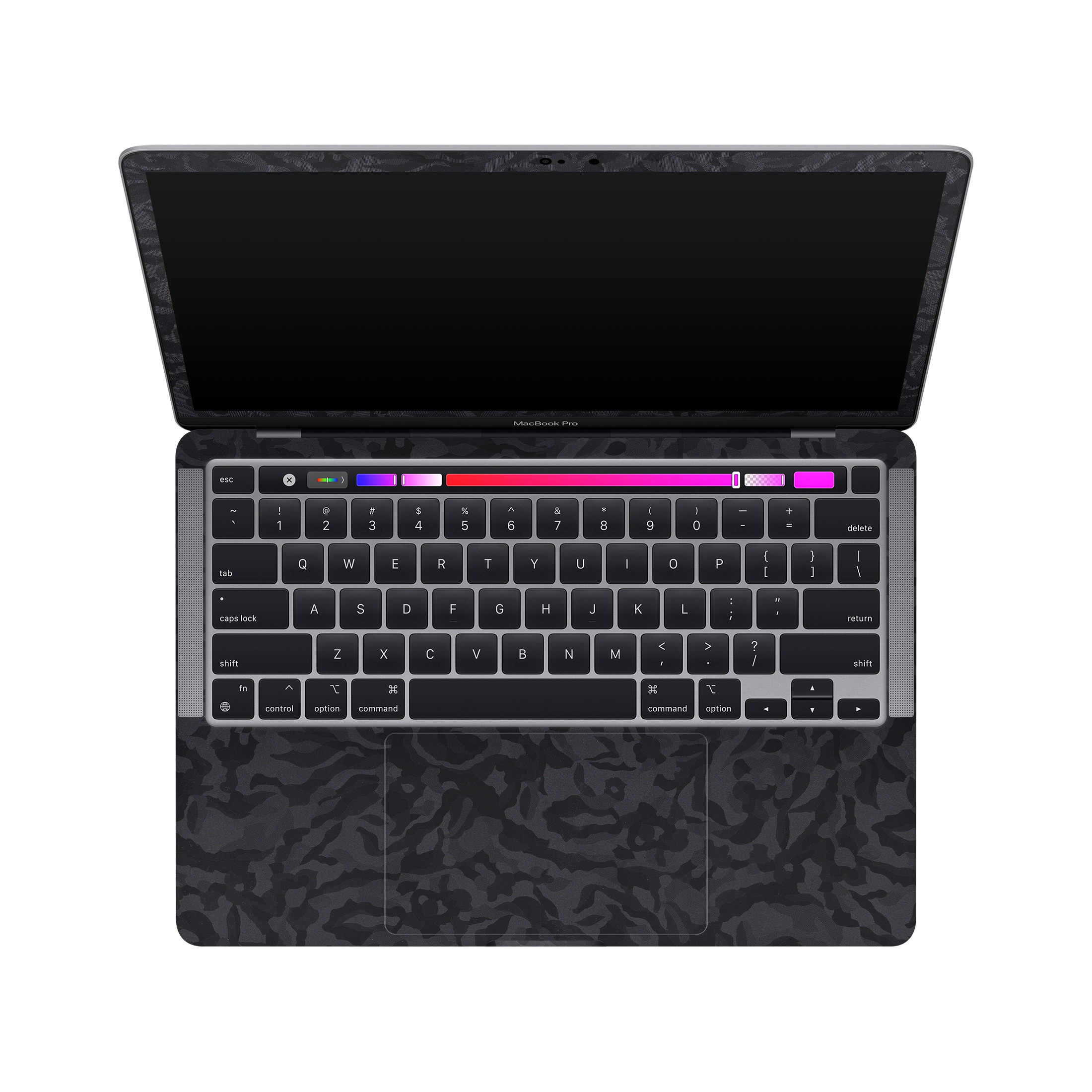 Macbook Pro 13 M2 2022 Inside and Screen Black Camo