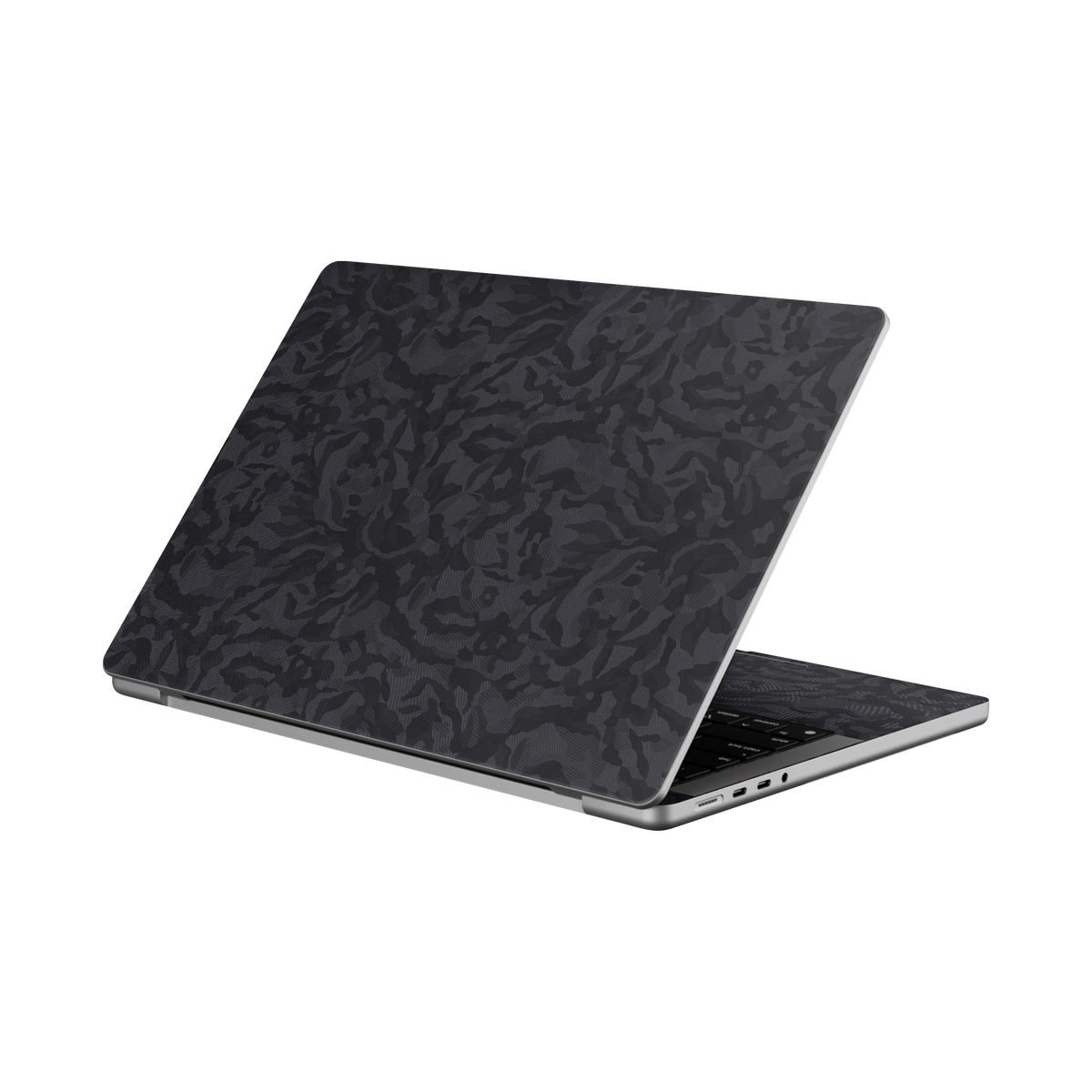 Macbook Pro 14 Angled top and inside