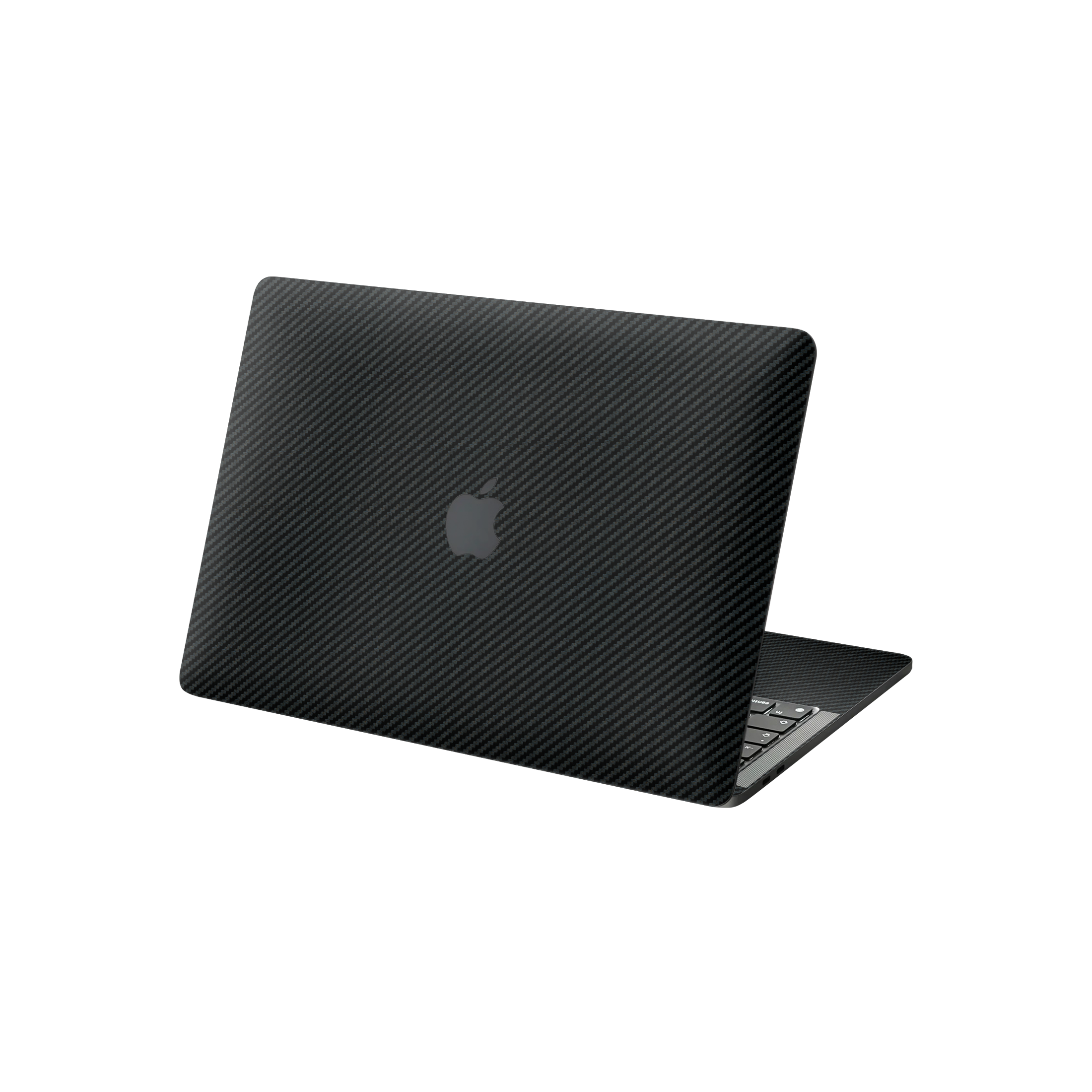 Macbook Pro 13 M2 2022 Angled top and inside Carbon