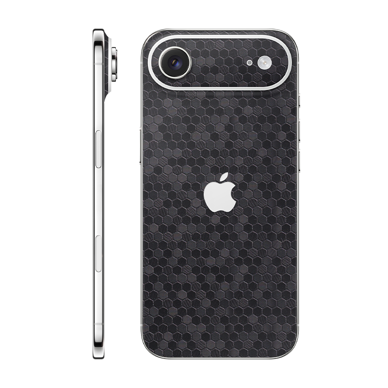 iPhone air back only With Logo black honeycomb