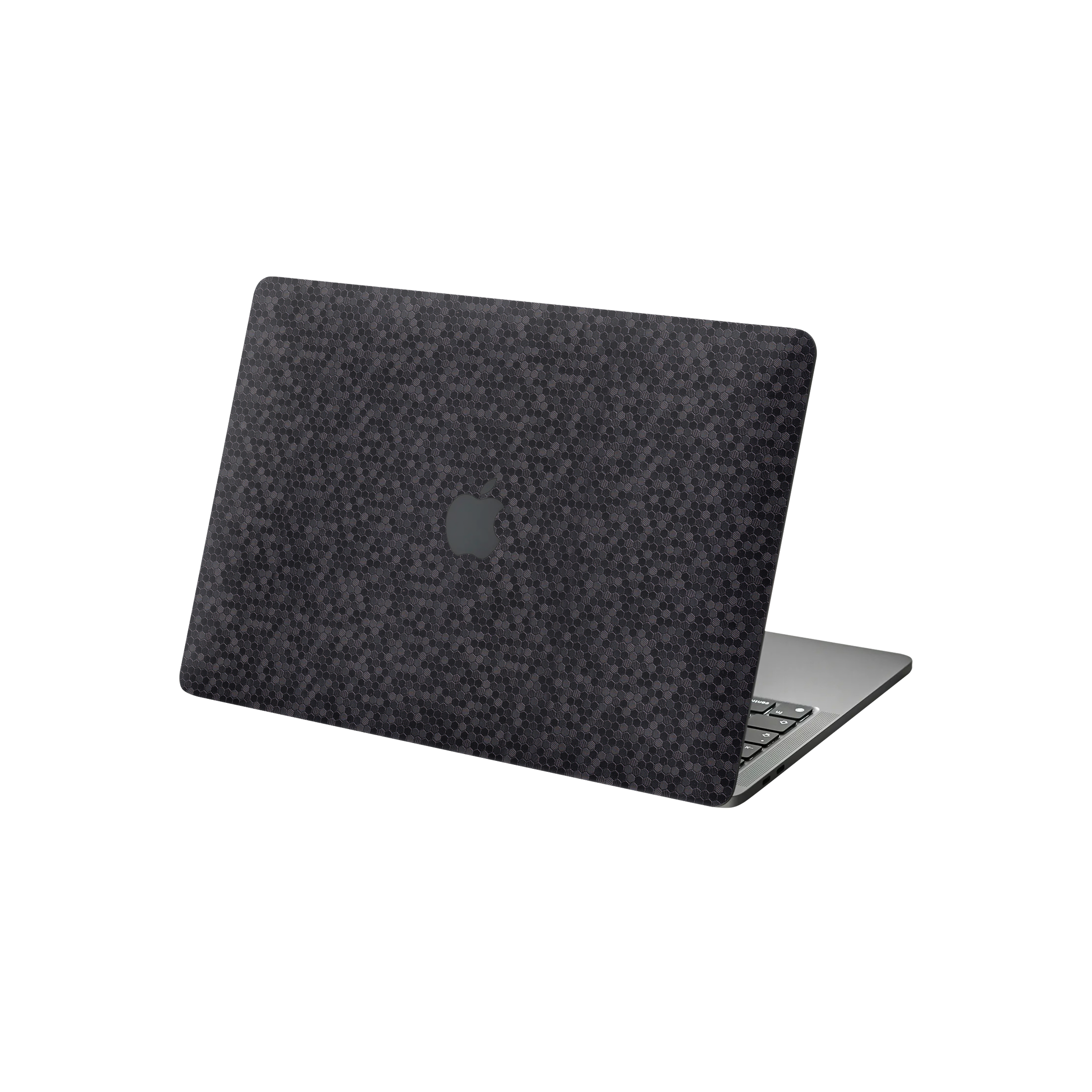 Macbook Pro 13 M2 2022 Angled Top Black Honeycomb