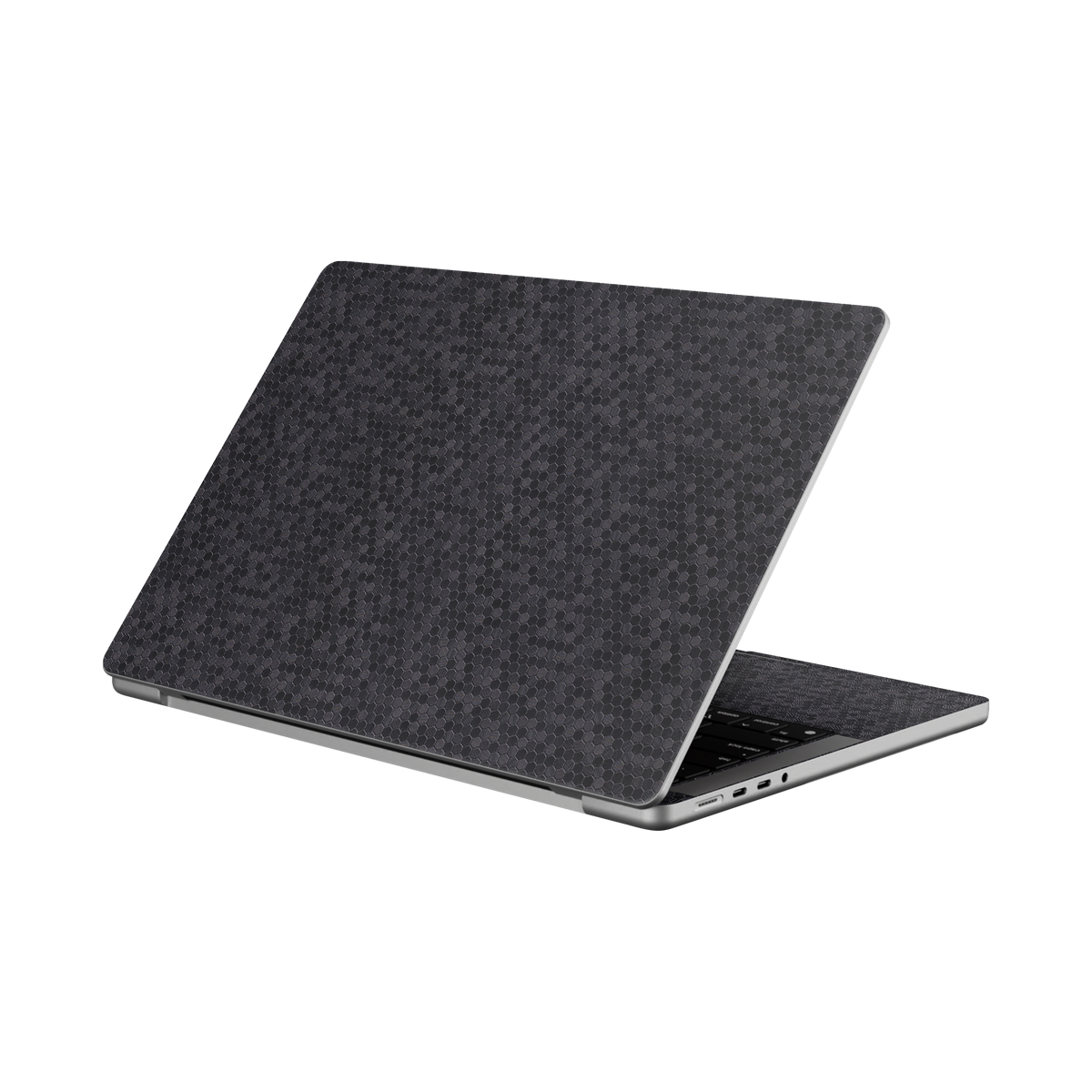 Macbook Pro 14 Angled top and inside
