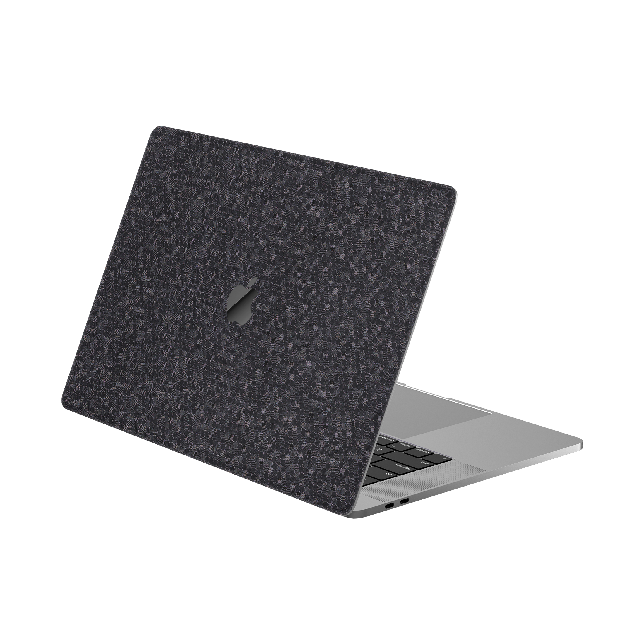 Macbook Pro 15 (2016-2019) Angled Top Black honeycomb