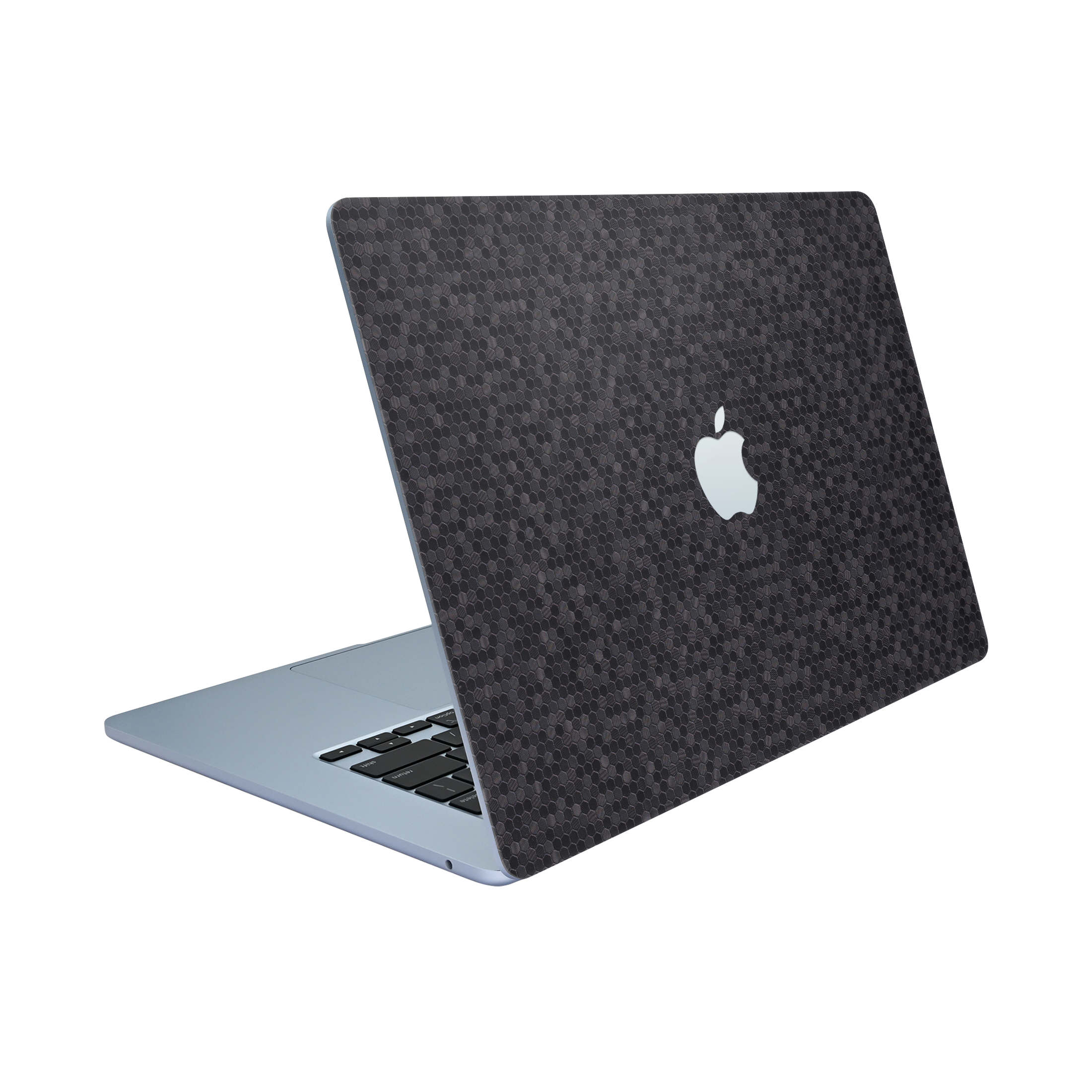 Macbook Air 15 Angled Top Black Honeycomb