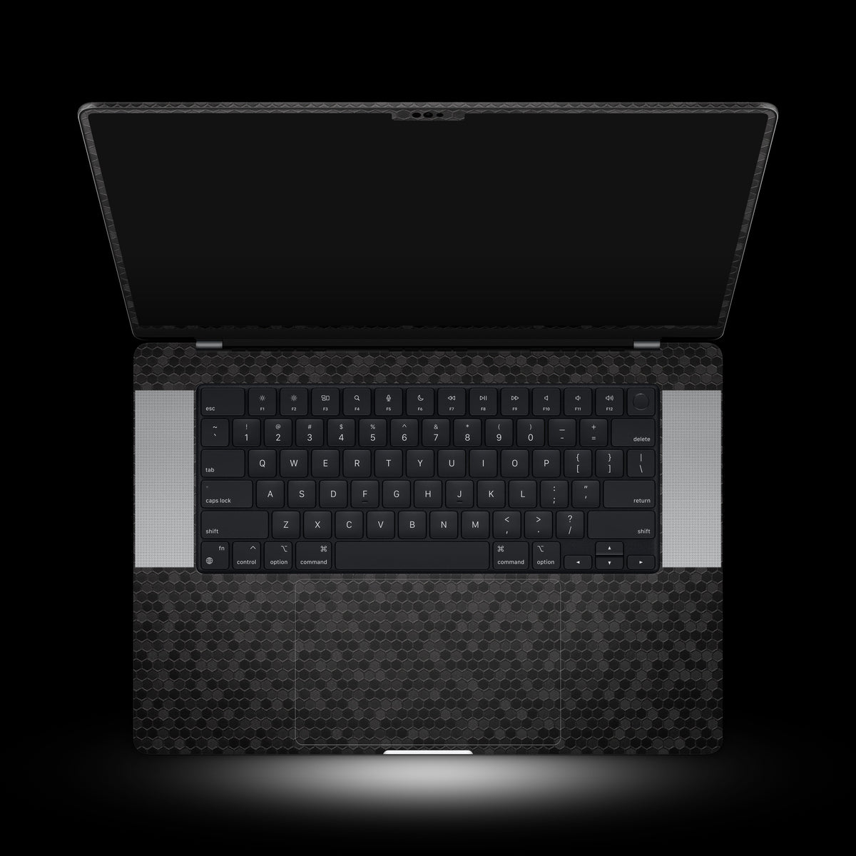 Black Honeycomb (MacBook Skins)