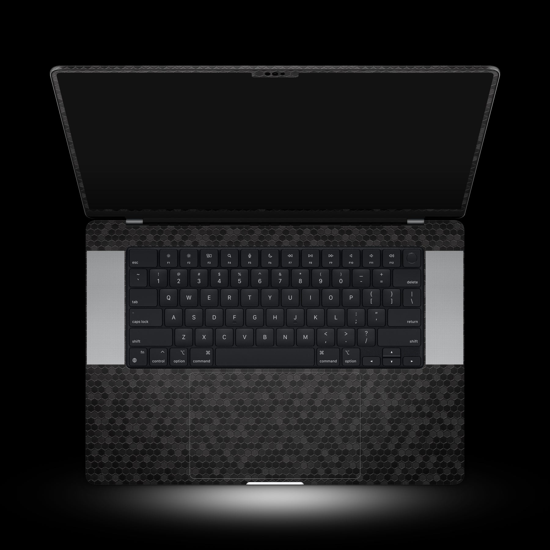 Black Honeycomb (MacBook Skins)