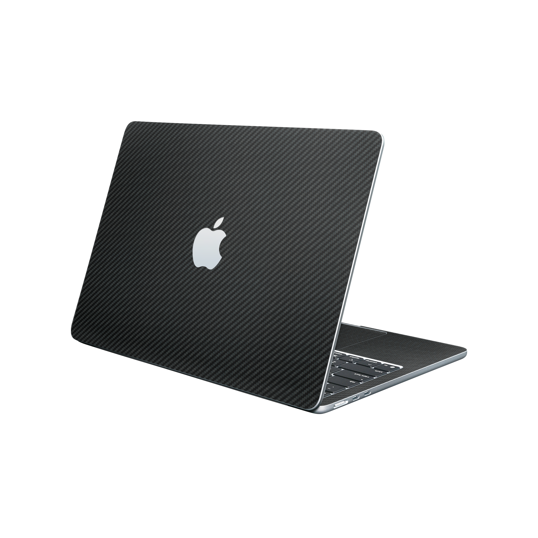 Macbook Air 13 M2 2022 Angled top and inside Carbon