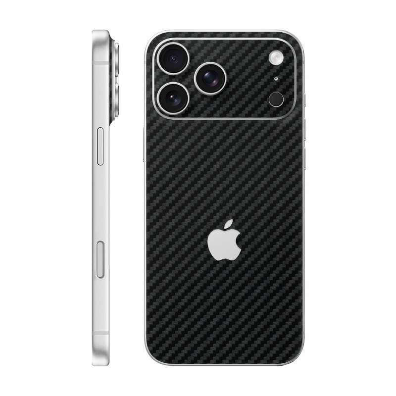 iPhone 17 Pro Max back only With Logo carbon