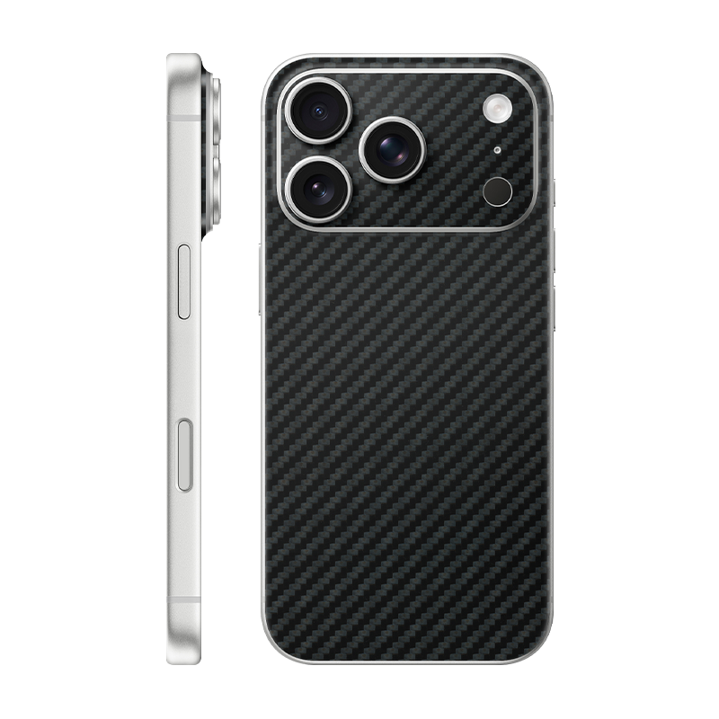 iPhone 17 Pro back only Without Logo carbon